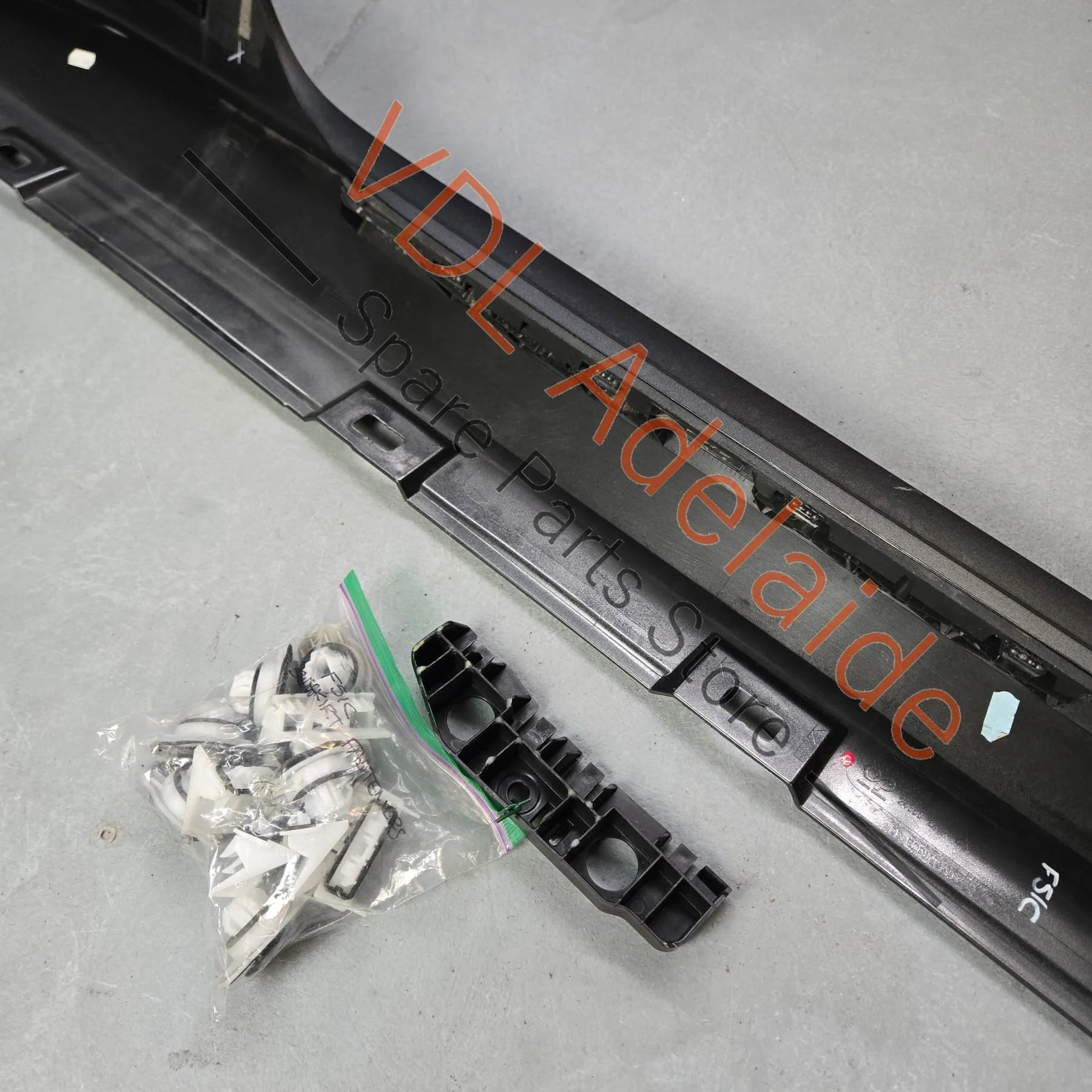 Audi S5 F5 B9 Left Side Sill Trim Sideskirt Skirt Rocker Moulding 8W6853855F GRU Daytona Grey Pearl LZ7S/6Y/Z7S - Image 9