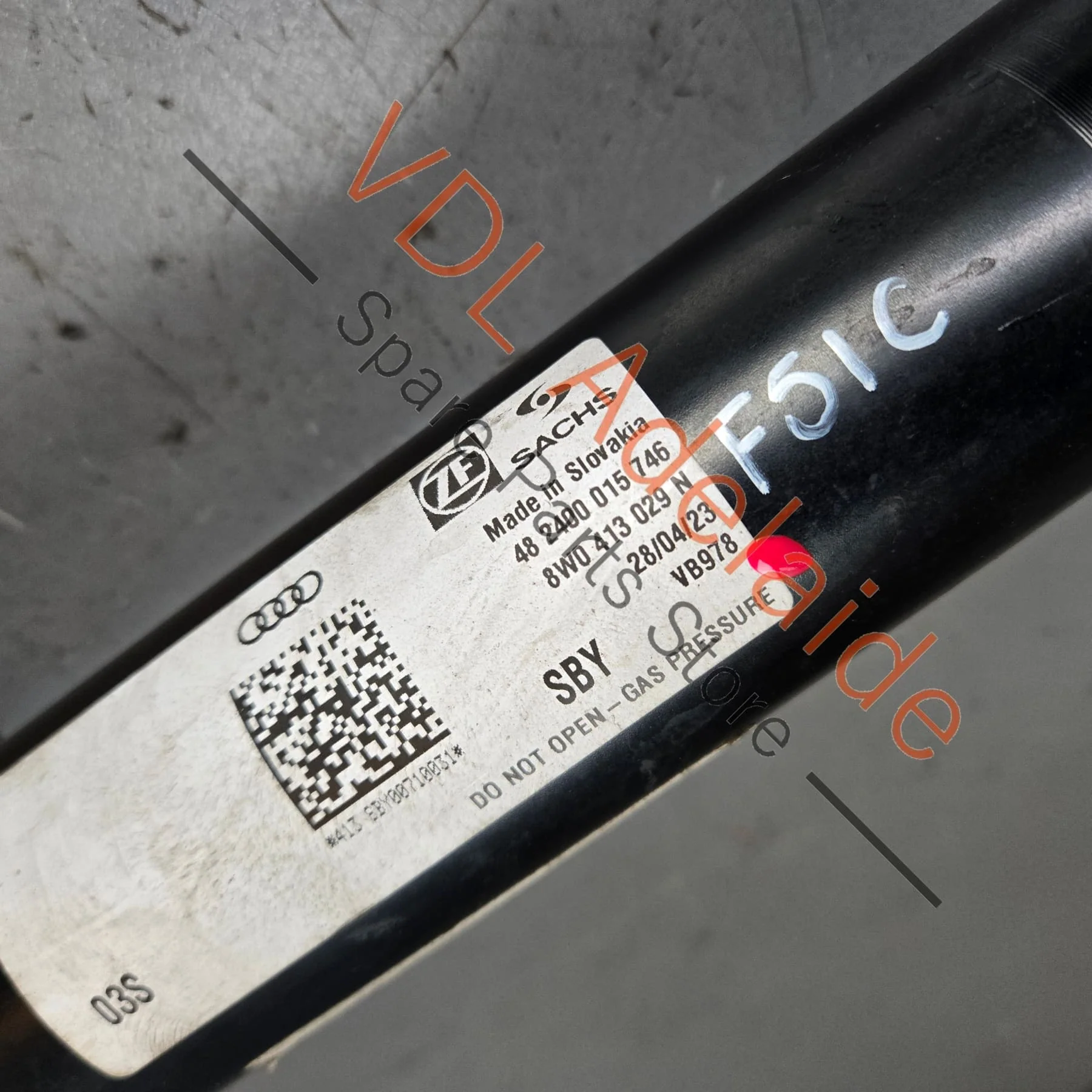 Audi S5 F5 B9 Front Electronic Shock Absorber 8W0413029N 8W0413029H - Image 2