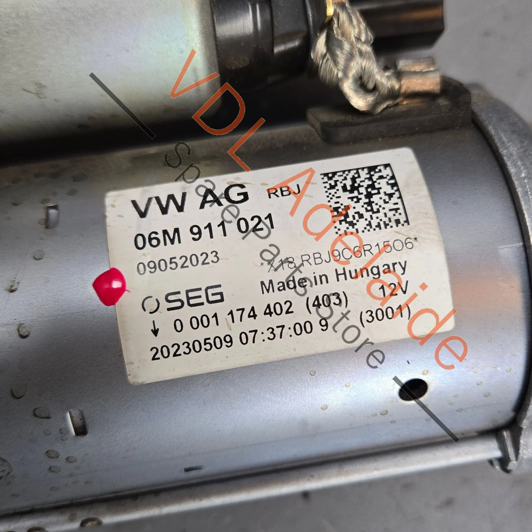 Audi A4 S4 A5 S5 B9 Genuine Audi OEM Bosch Starter Motor 06M911021 - Image 2