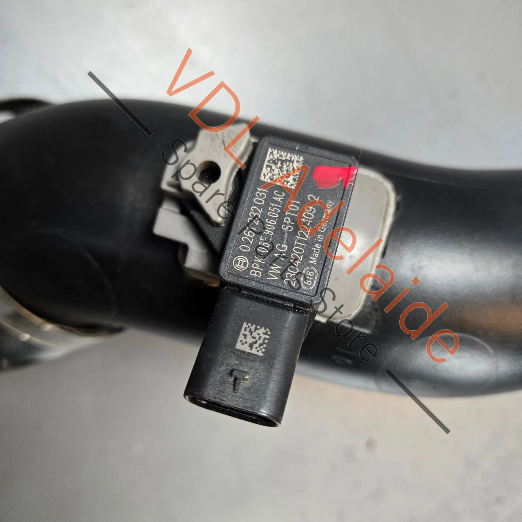 Audi S4 S5 B9 F5 Intercooler Pressure Pipe Left Side 8W0145673AQ 06E906051AC - Image 5
