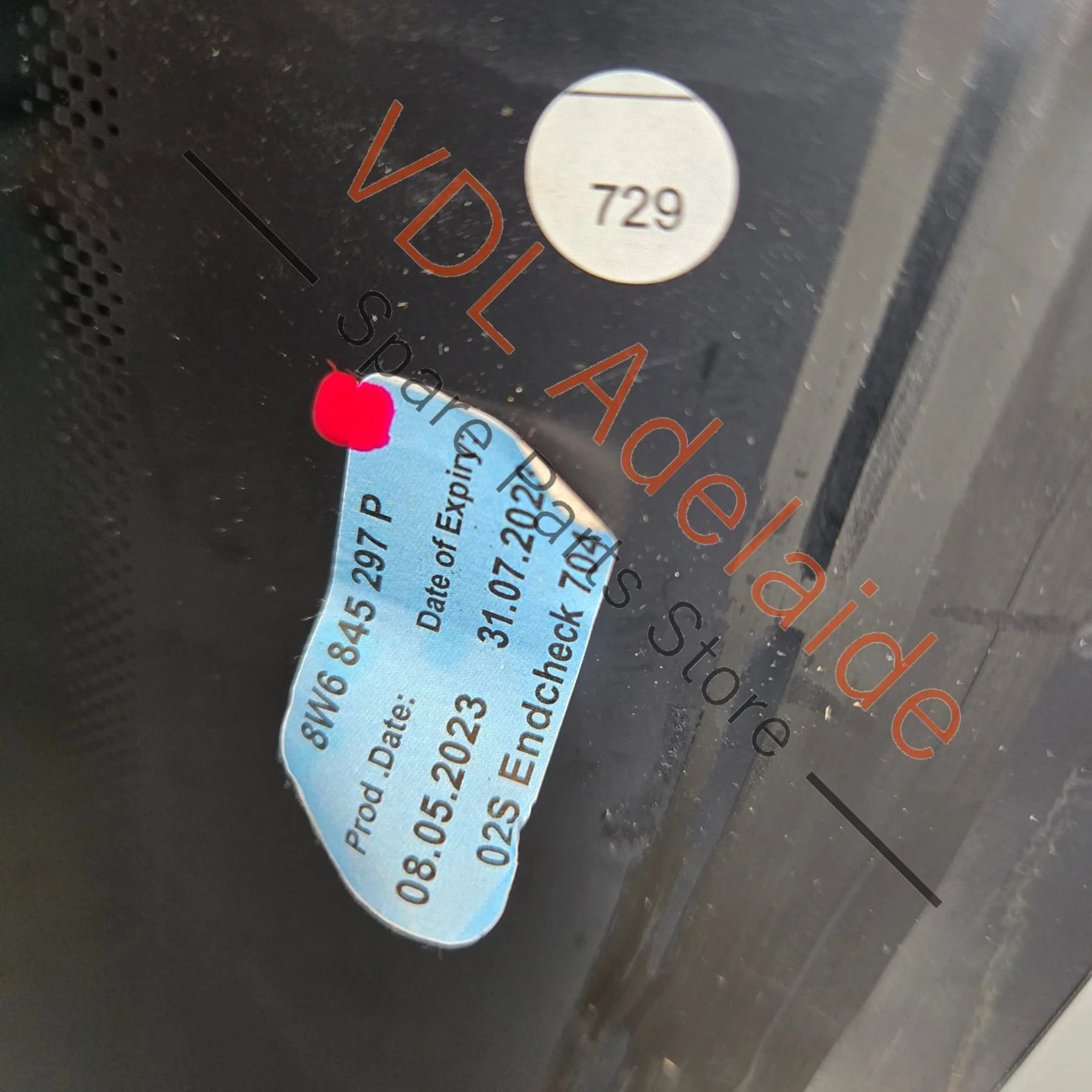 Audi A5 S5 RS5 Rear Left Window Glass Tinted 8W6845297P NVB - Image 6