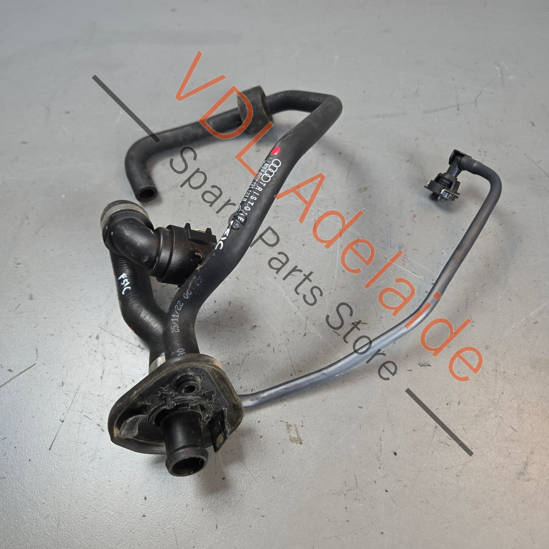 Audi S4 S5 B9 Coolant Tank Hose Pipe 8W2122109F 8W2121123B - Image 3