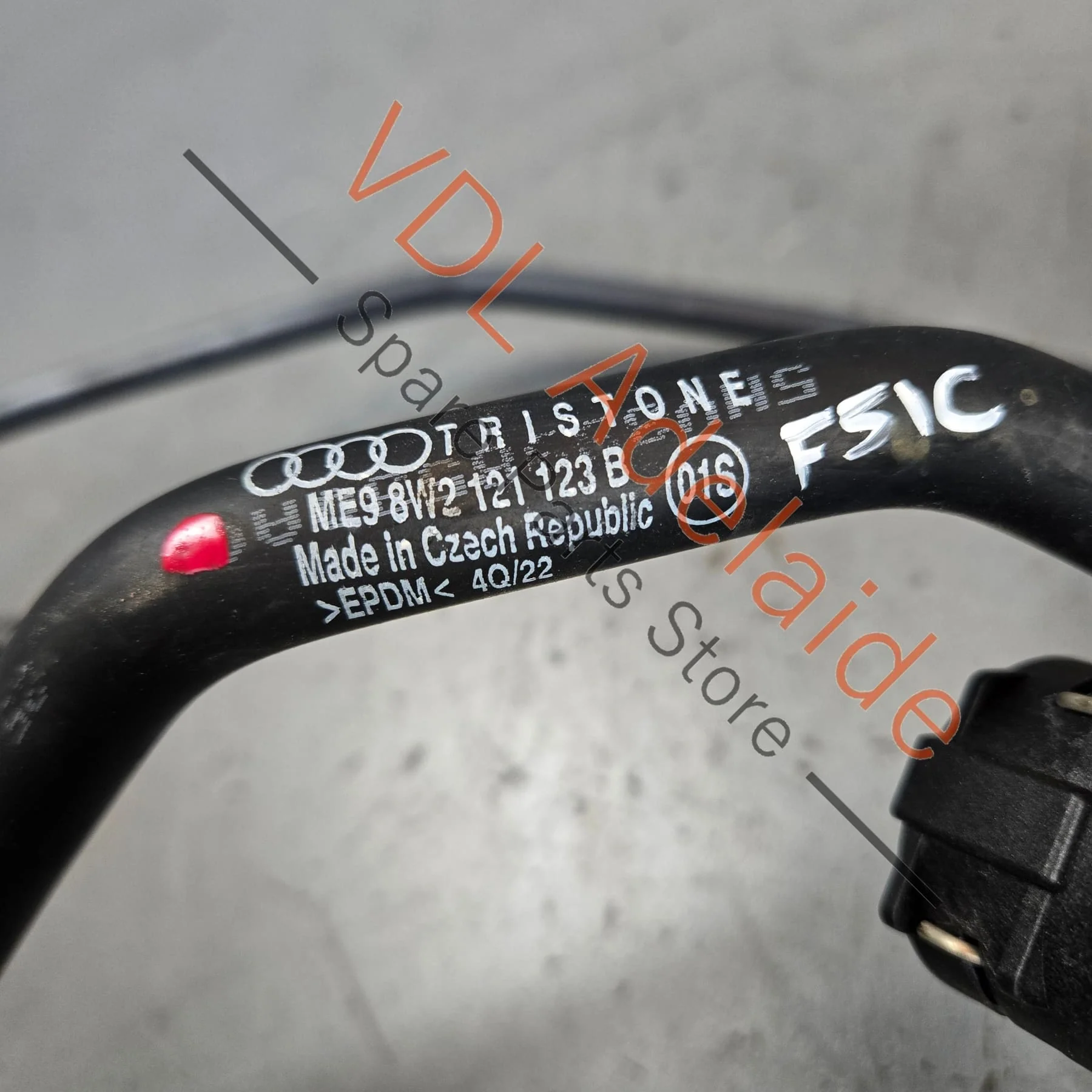 Audi S4 S5 B9 Coolant Tank Hose Pipe 8W2122109F 8W2121123B - Image 4