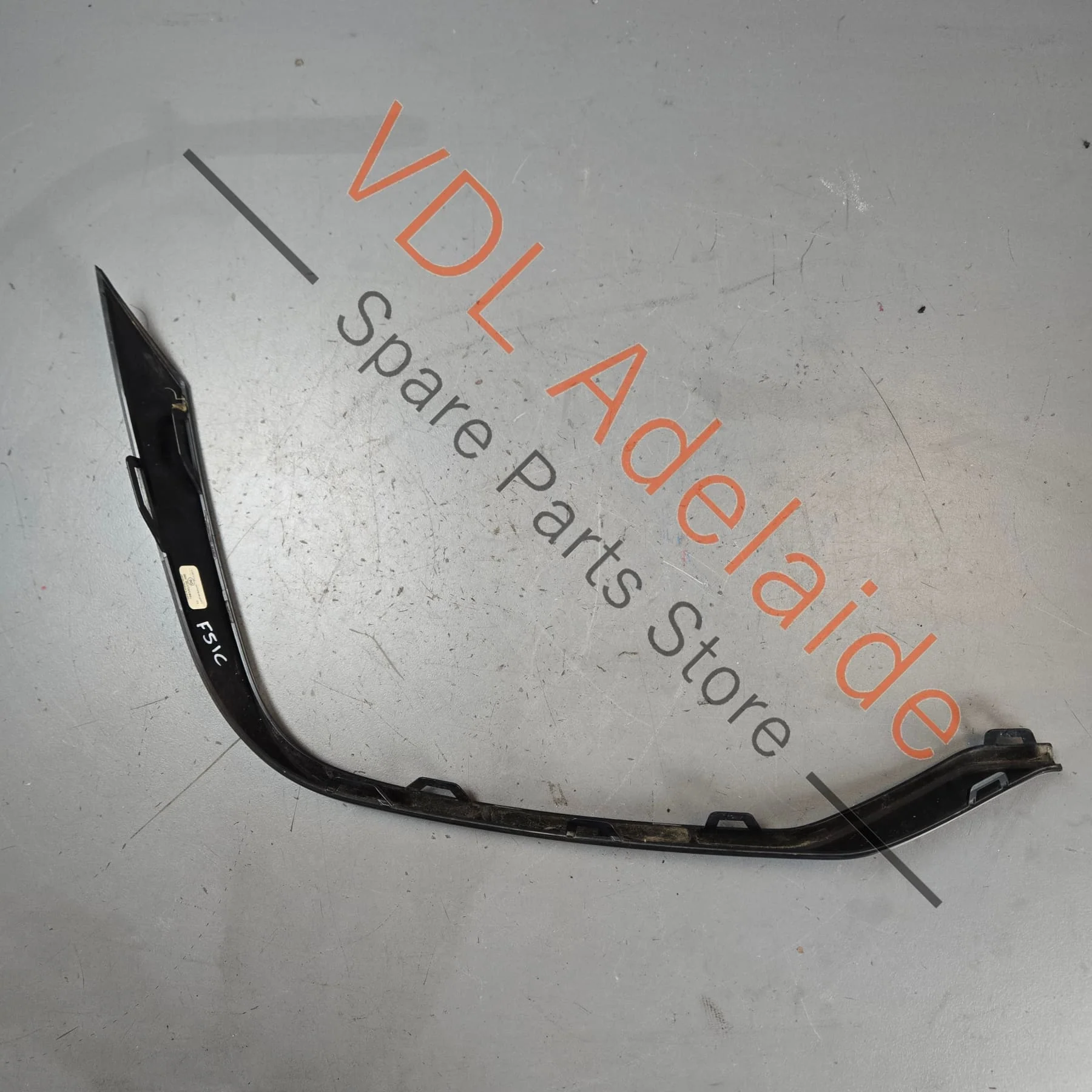 Audi S5 B9 F5 Rear Left Bumper Gloss Black Trim Insert 8W6853555 T94 706541130300 - Image 5