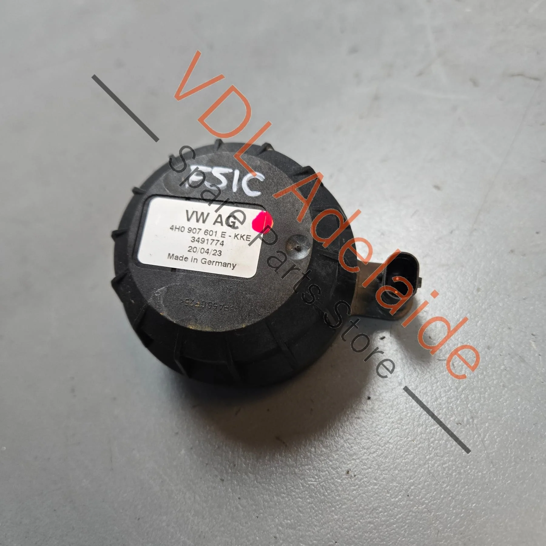 Audi Actuator for Engine Noise 4H0907601E 3QF907601