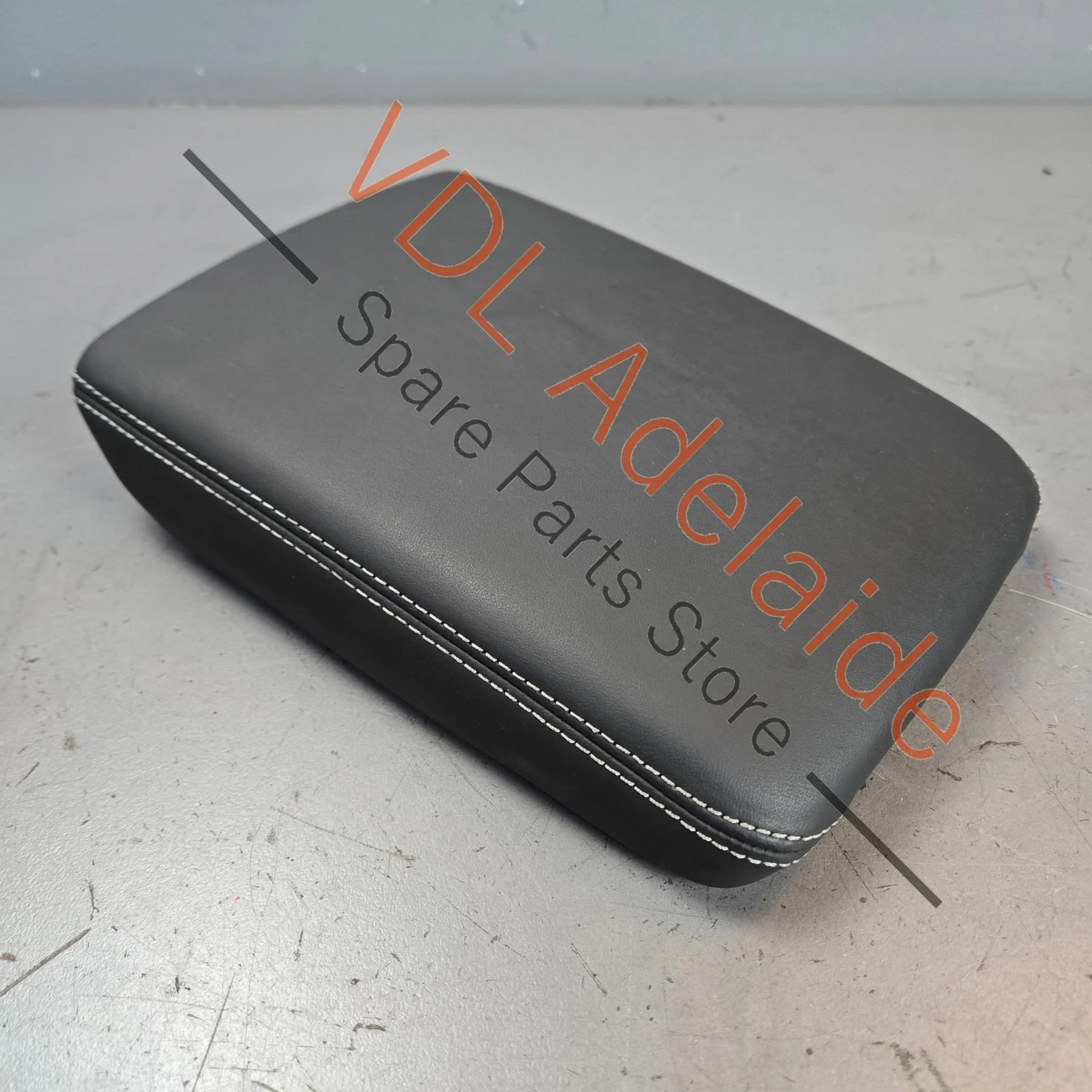 Genuine Audi S4 S5 F5 B9 Centre Console Armrest 8W0864207J EWL Black Leather - Image 2