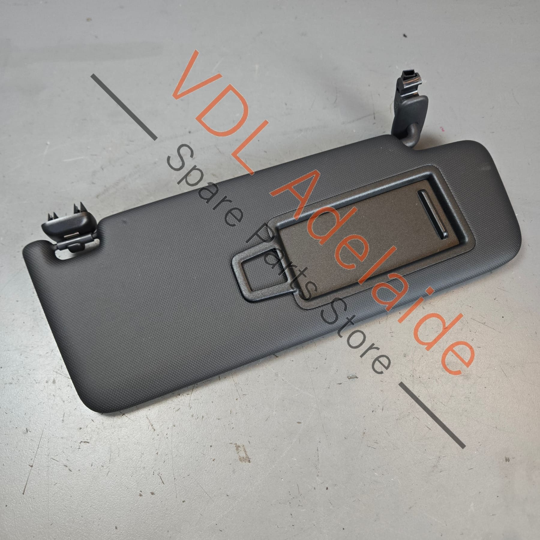 Audi Q5 A5 A4 Right Side Drivers Sun Visor Black 8W0857552P 7C0 8W0857552AL 7C0