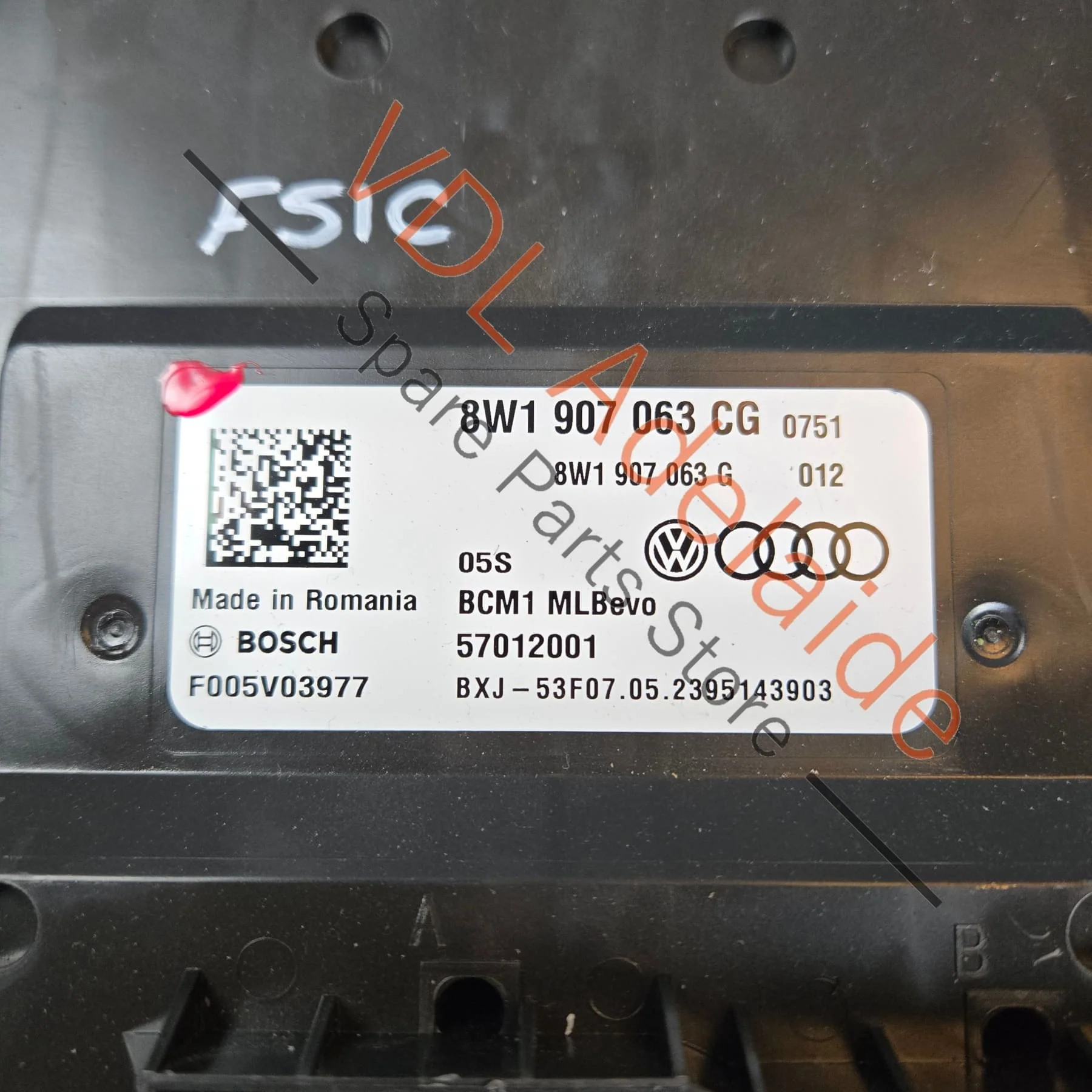 Audi BCM Convenience Module 8W1907063CG 8W1907063CN 8W1907063G - Image 2
