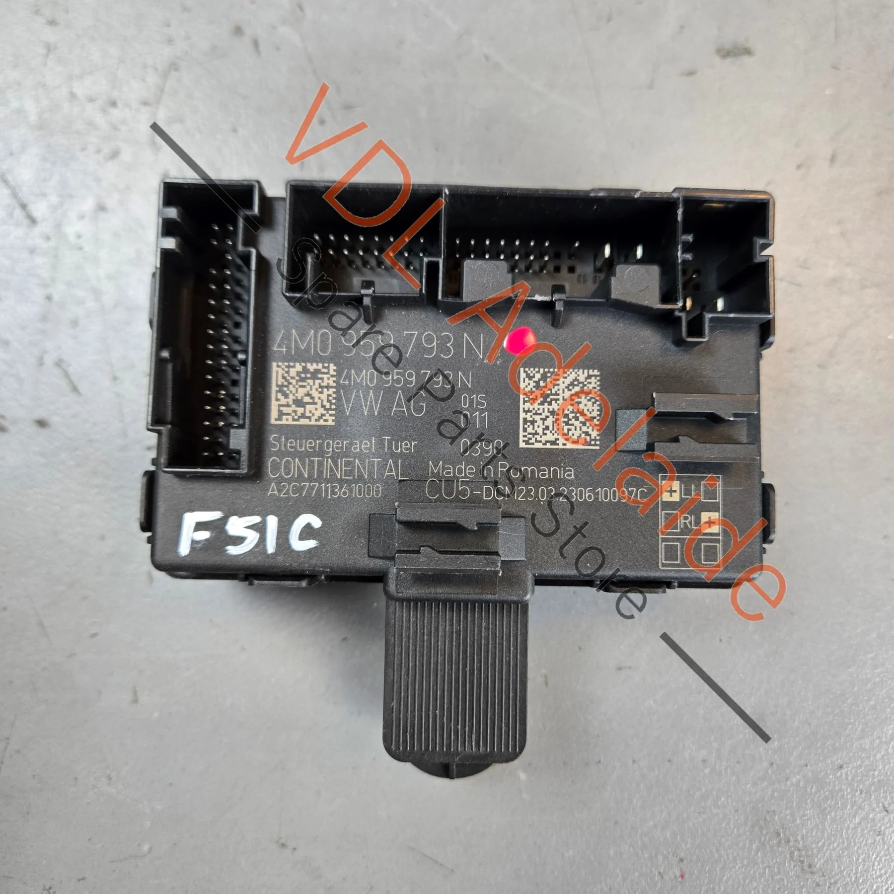 Audi A4 A5 Front Drivers Door Control Module Unit 4M0959793N