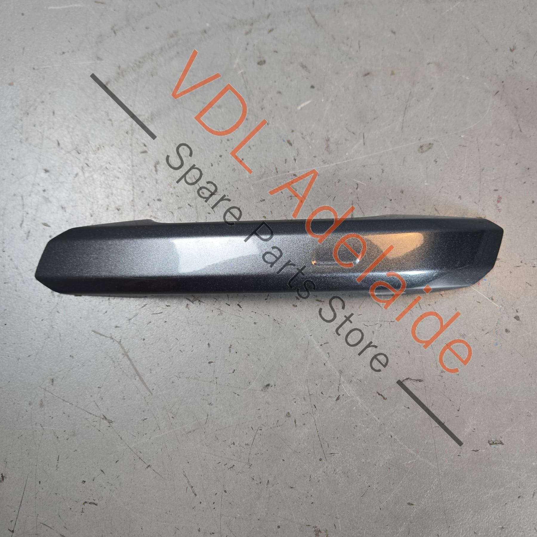 Audi Left Door Handle Cover Trim 8W0837239 Daytona Grey Pearl LZ7S/6Y/Z7S - Image 2