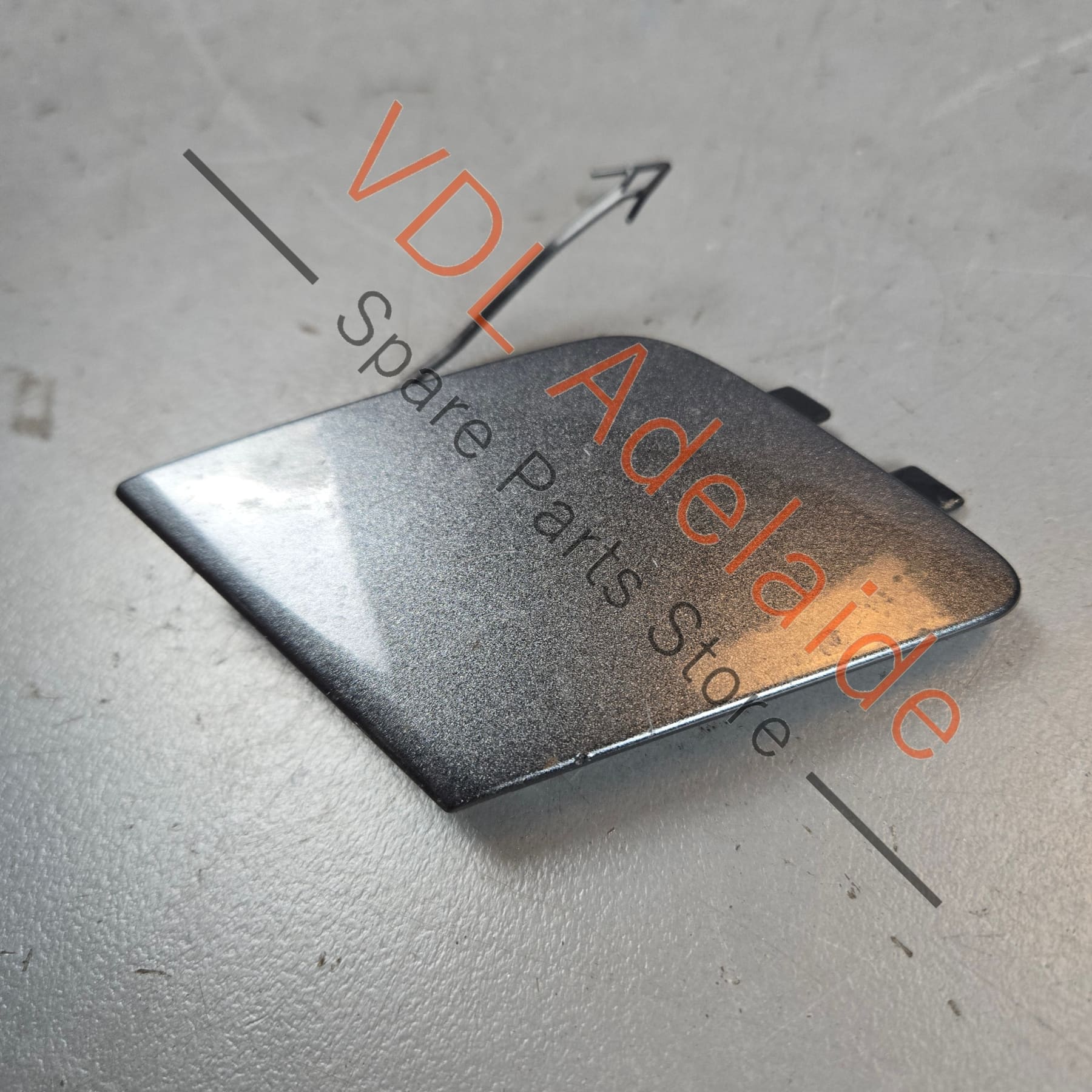 Audi A5 S5 B9 F5 Front Bumper Tow Hook Cover Trim 8W6807241D GRU Daytona Grey Pearl LZ7S/6Y/Z7S - Image 3