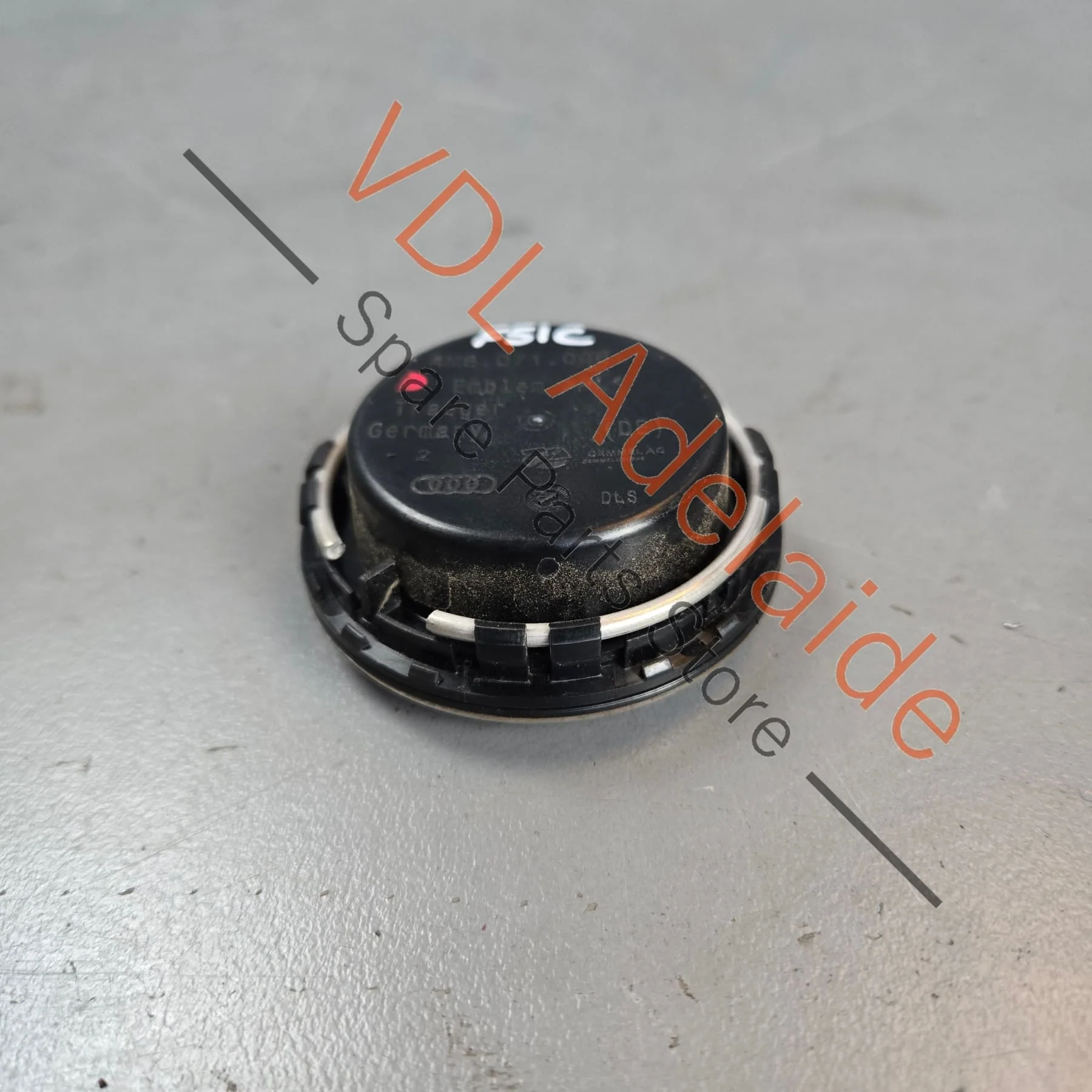4x Genuine Audi Dynamic Floating Center Caps "Audi Rings" 4M8071006A self levelling "spinners" 66mm - Image 4
