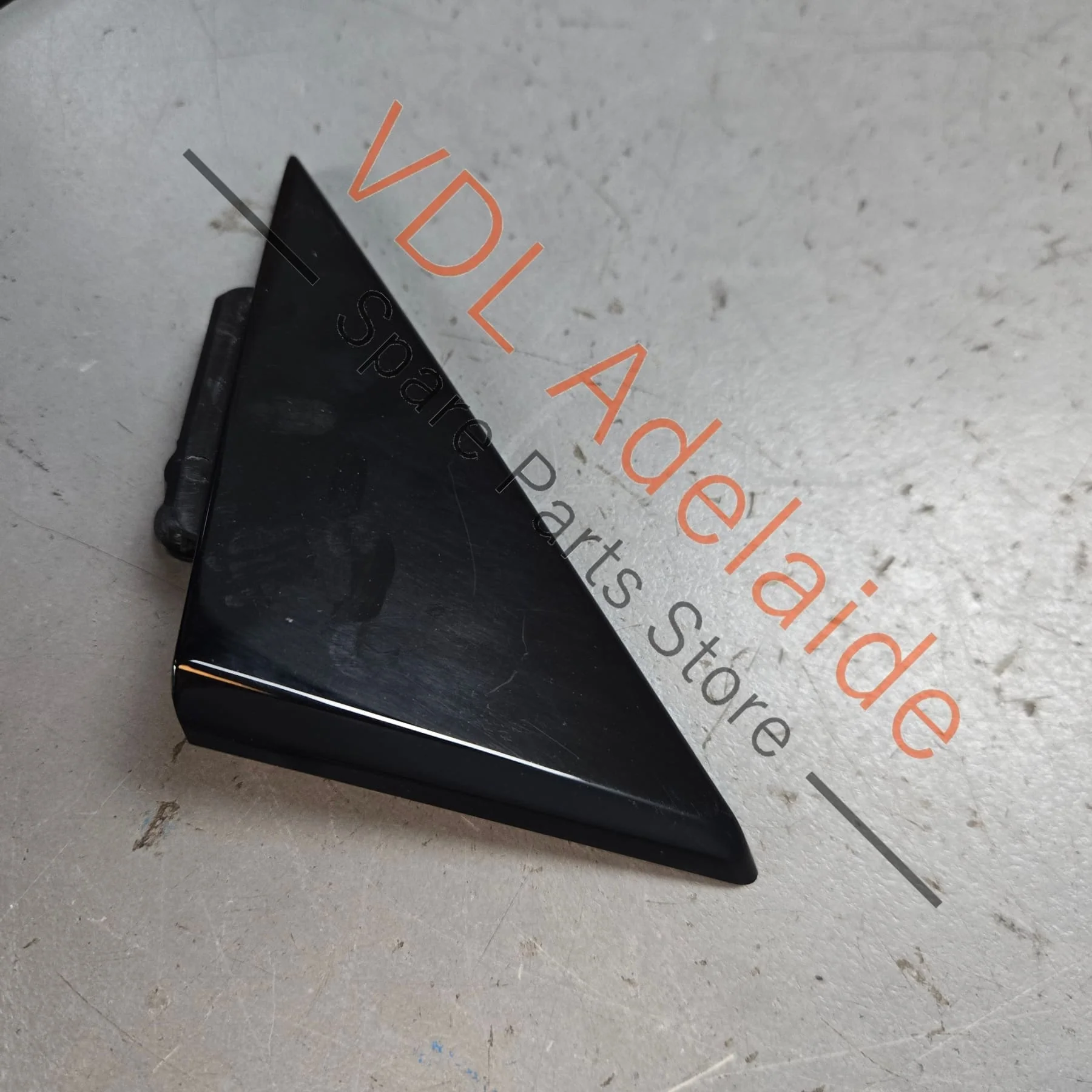 Audi A5 S5 RS5 Front Left Door Gloss Black Corner Trim Moulding 8W6837637A - Image 3