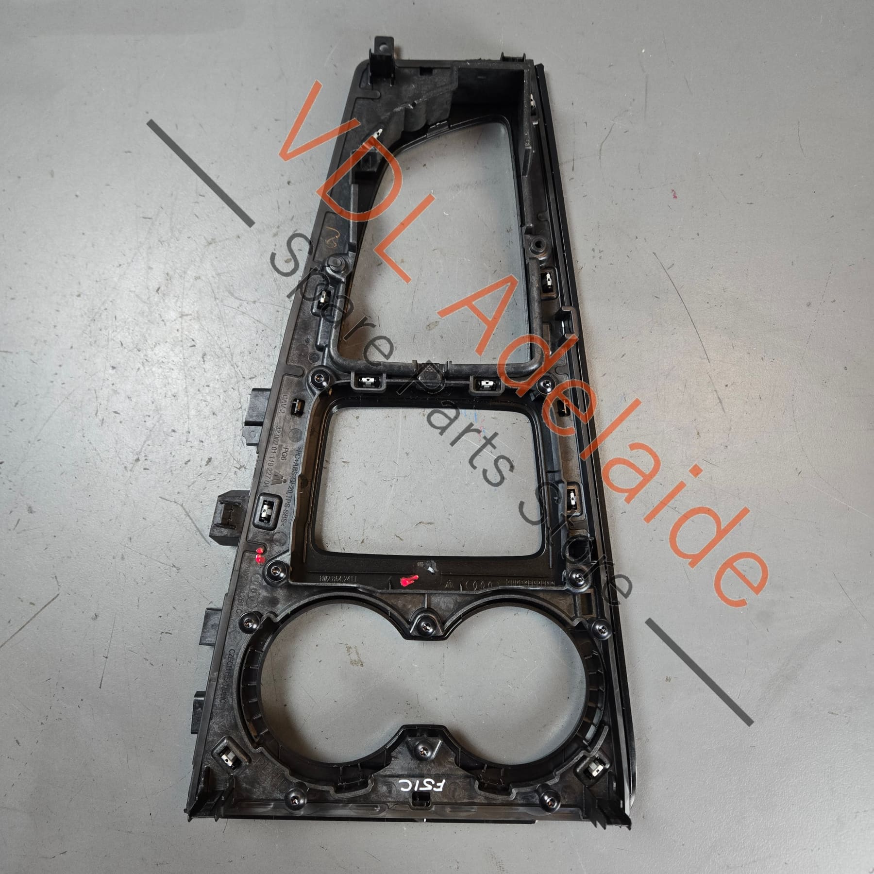 Audi A4 A5 Gloss Black Centre Console Trim Insert Moulding 8W2864241E V58 - Image 6