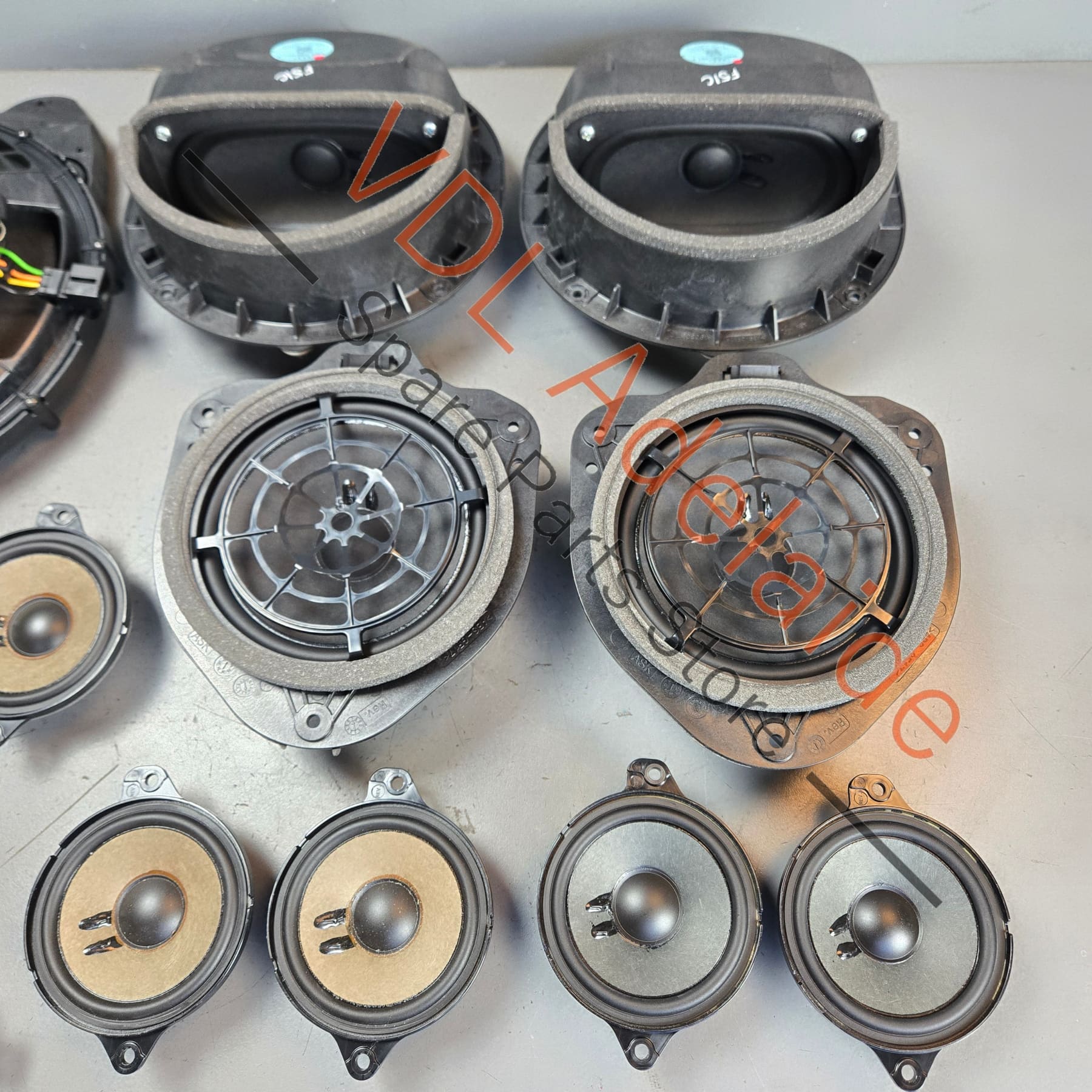 Audi S5 B9 20x Speaker System Set Bose with Parcel Shelf Bass 8W6035412A - Image 3