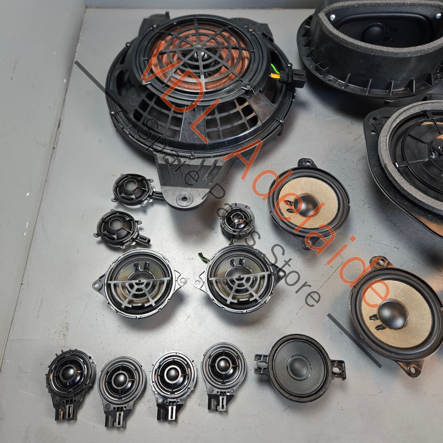 Audi S5 B9 20x Speaker System Set Bose with Parcel Shelf Bass 8W6035412A - Image 4