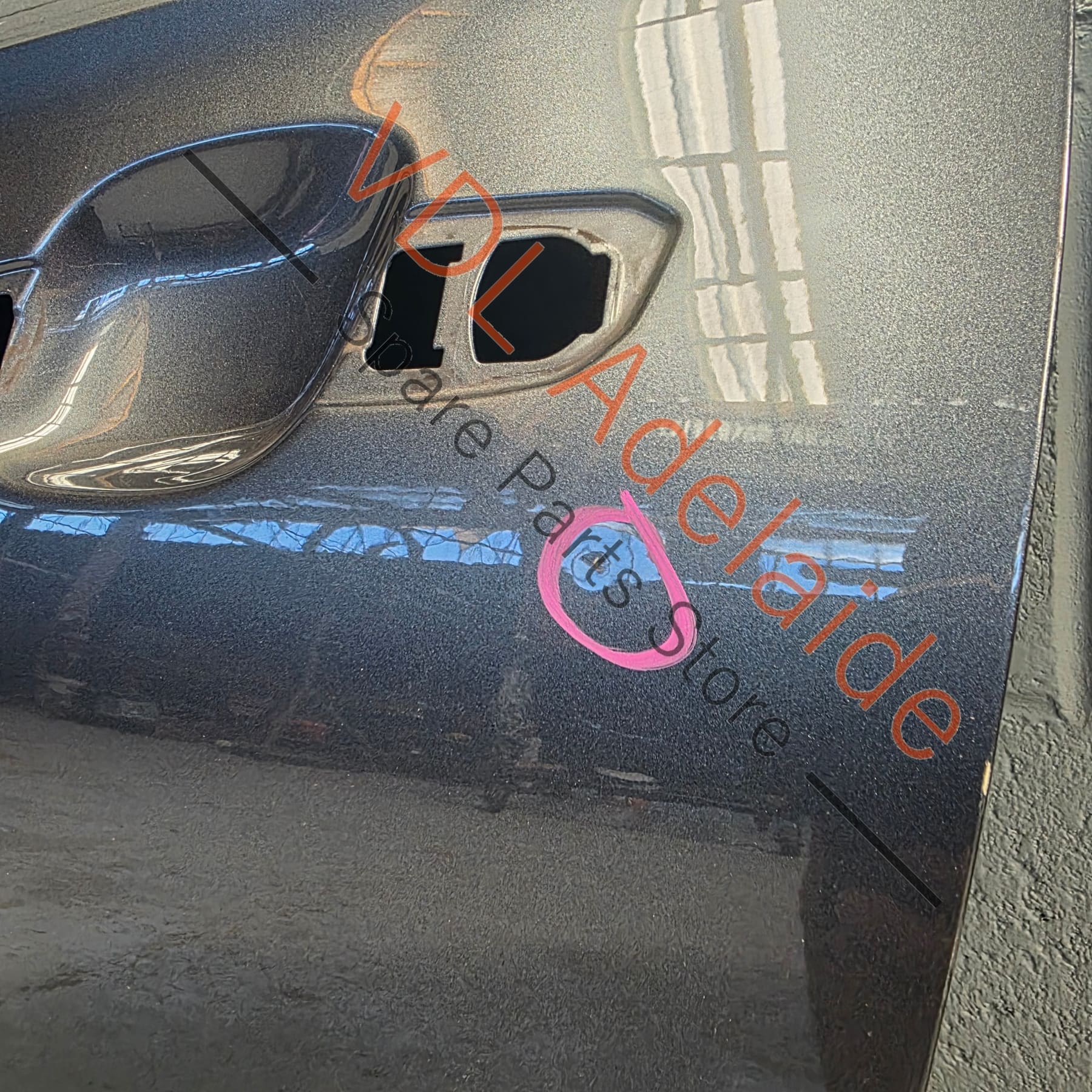 Audi A5 S5 RS5 F5 2dr Coupe Front Left Door Shell Panel Daytona Grey Pearl LZ7S/6Y/Z7S - Image 3