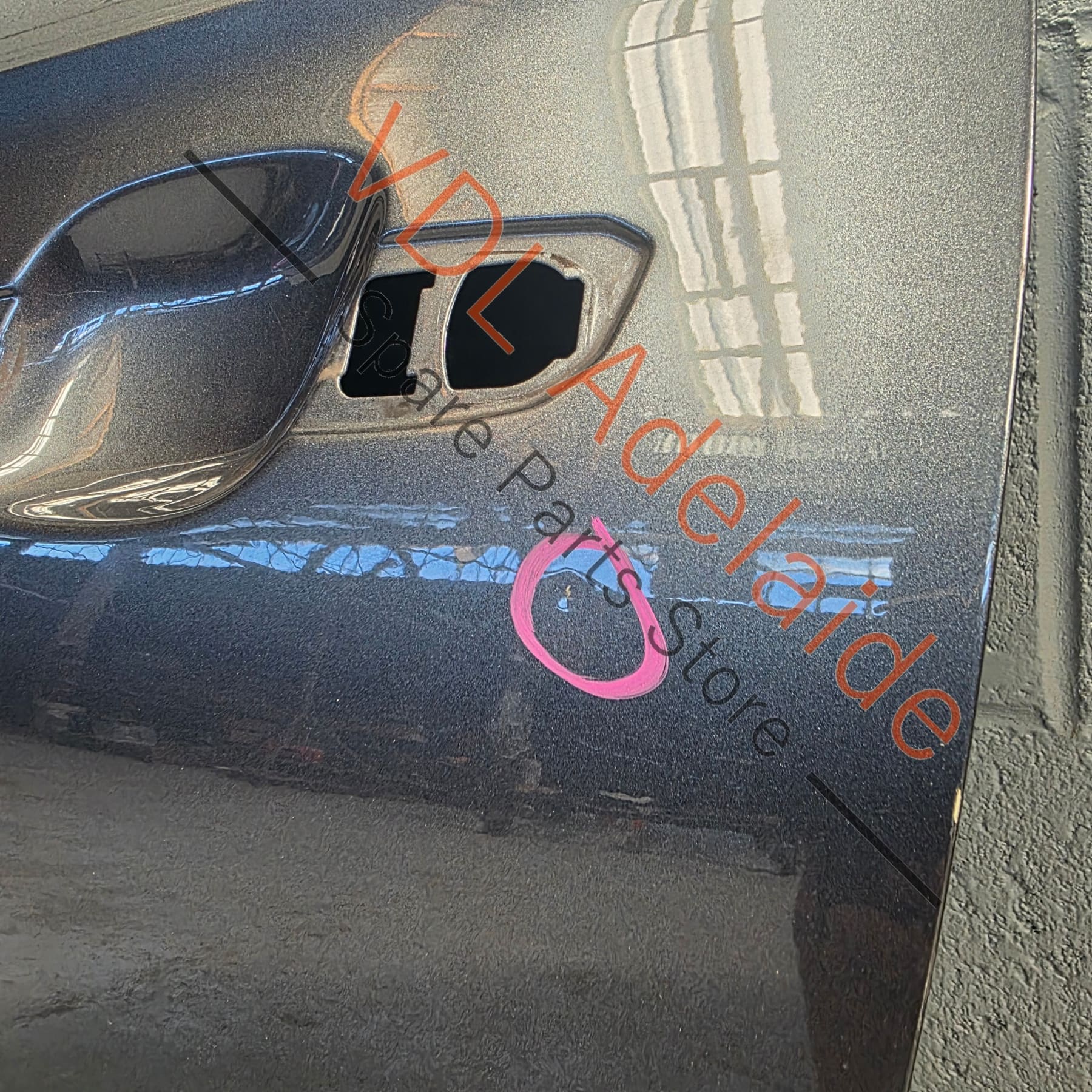 Audi A5 S5 RS5 F5 2dr Coupe Front Left Door Shell Panel Daytona Grey Pearl LZ7S/6Y/Z7S - Image 4