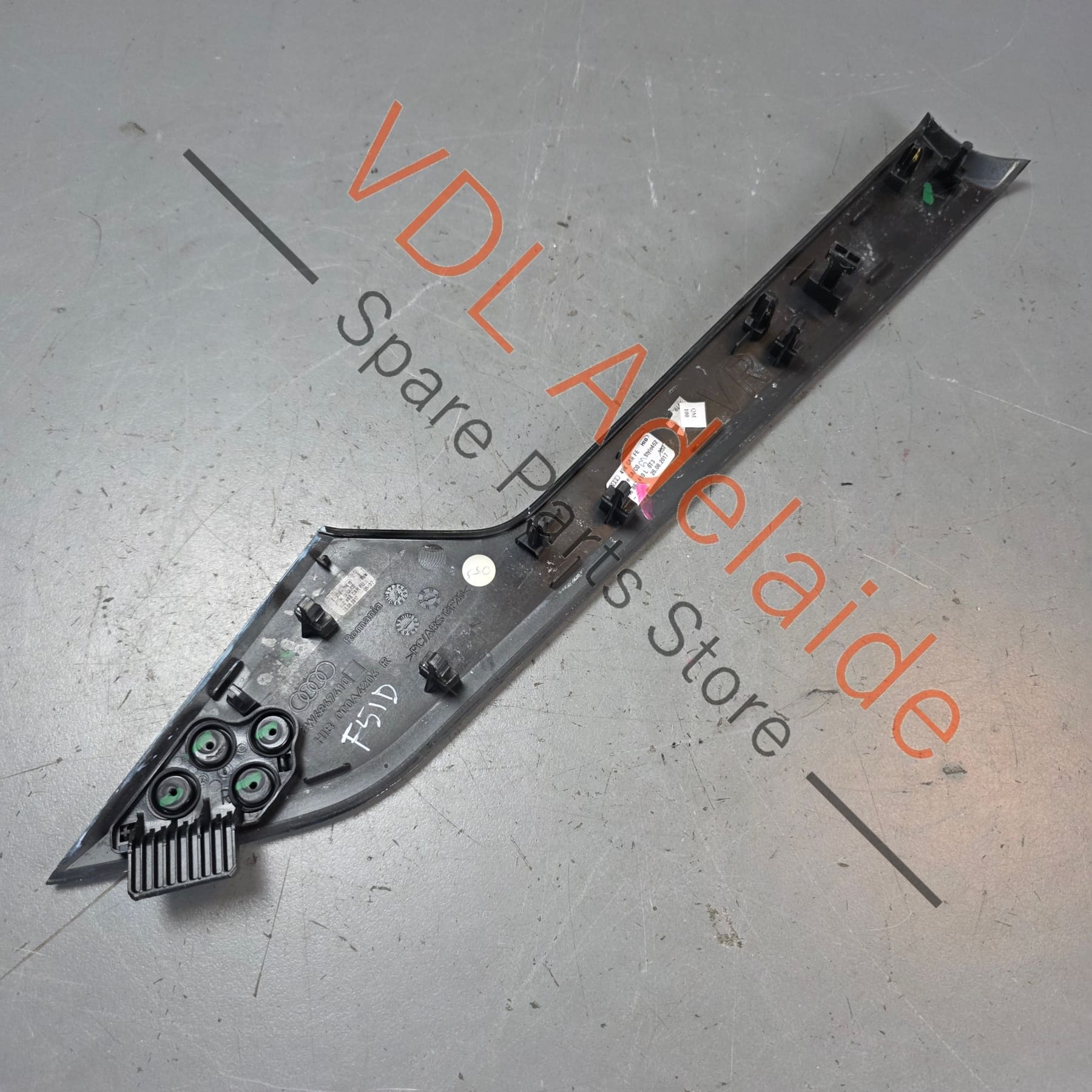 Audi A5 S5 RS5 F5 B9 Carbon Fibre Interior Door Trim Insert 8W6867410L6T3 Right suit 2dr - Image 5