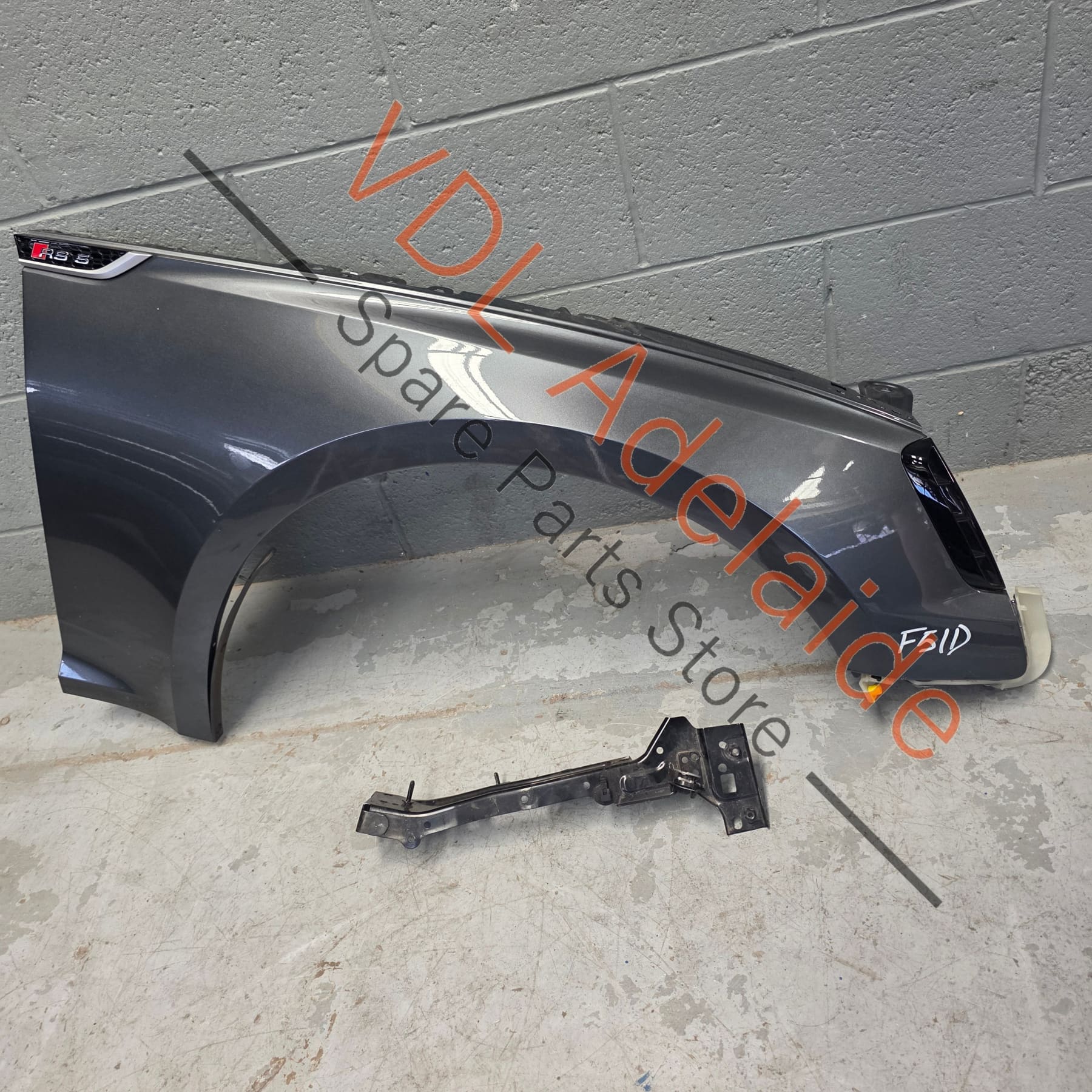 Audi RS5 B9 F5 2016-2023 Right Front Fender Mudguard Quarter Panel 8W6821022A 8W6853173T94 Daytona Grey Pearl LZ7S/6Y/Z7S