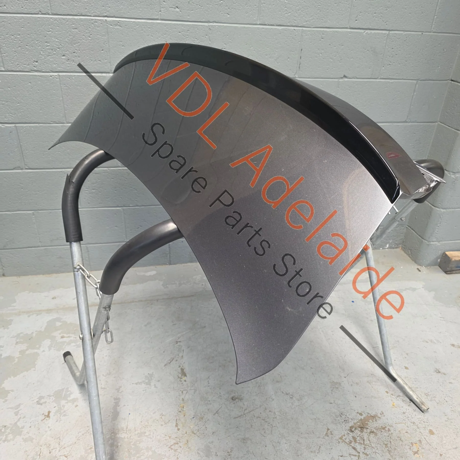 Audi A5 S5 RS5 Rear Trunk Boot Panel with Factory Spoiler Daytona Grey Pearl LZ7S/6Y/Z7S 8W6827933B GRU 8W6827025E - Image 4