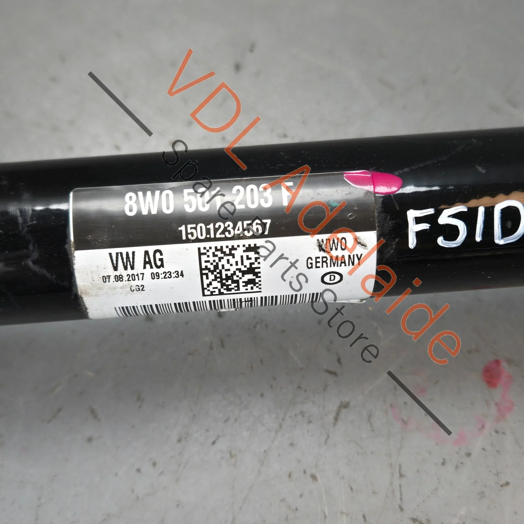 Audi A4 S4 RS4 Quattro Rear Axle Driveshaft CV 8W0501203E - Image 2