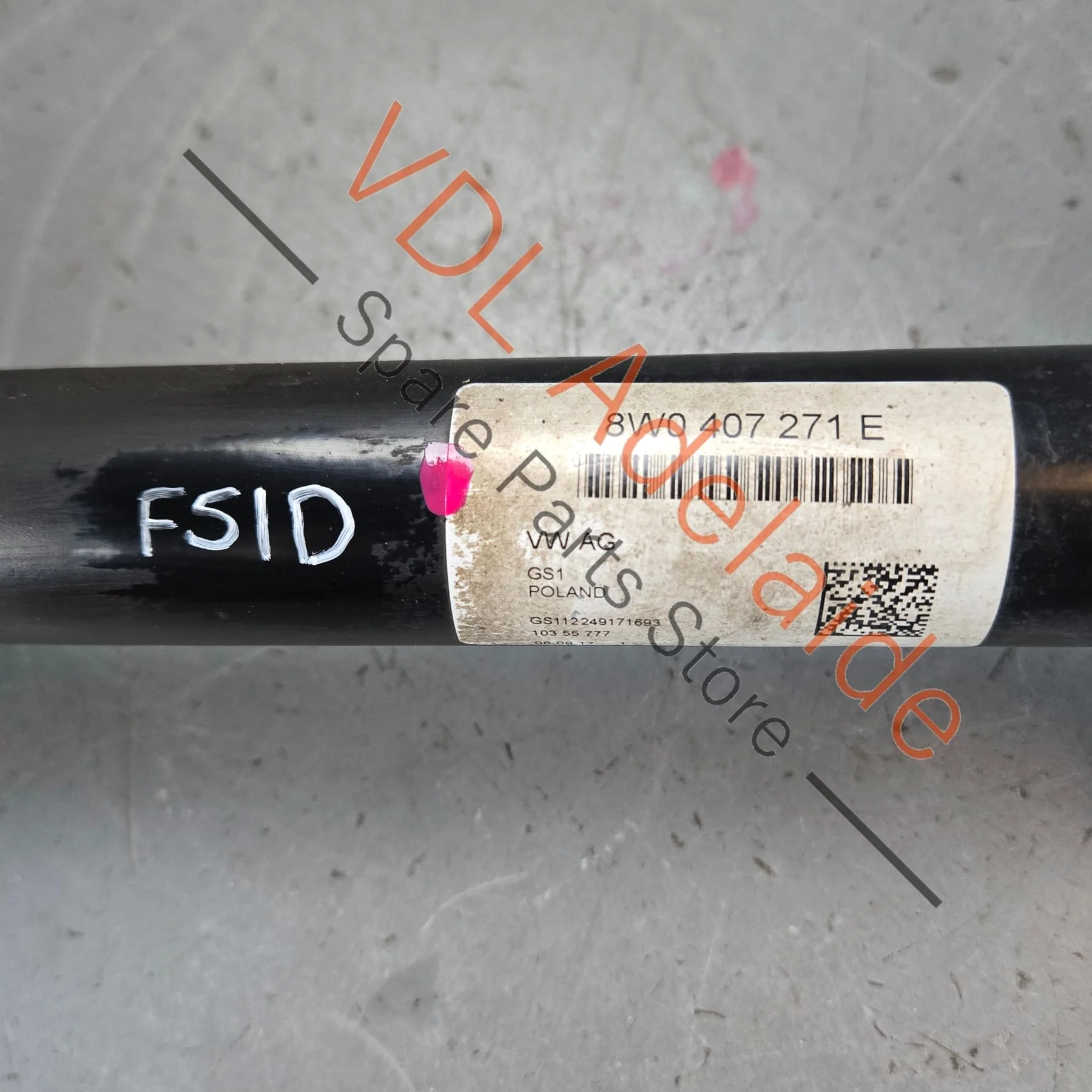 Audi RS4 B9 RS4 A4 A5 V6 Front Axle Driveshaft CV 8W0407271E for left or right front - Image 2