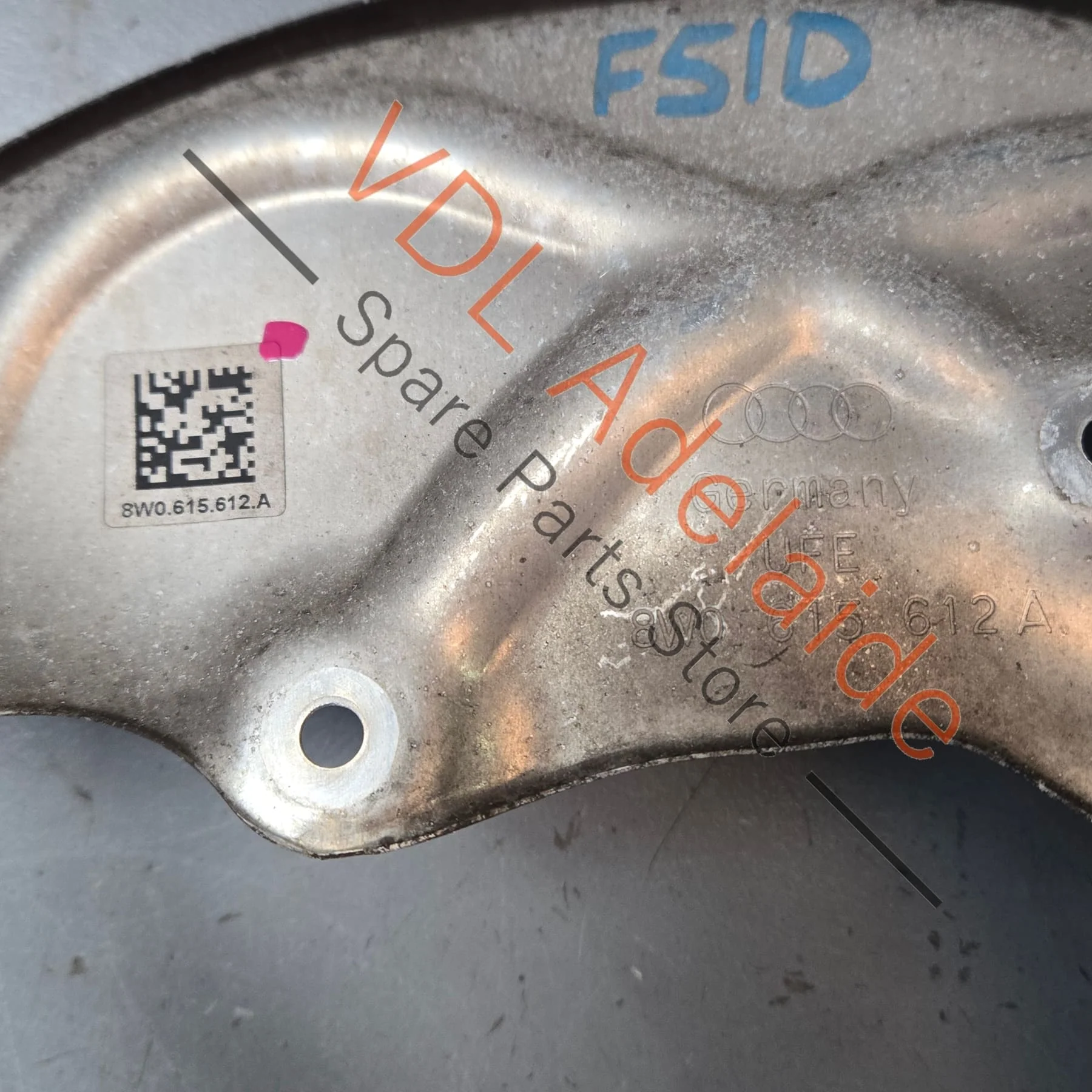 Audi A4 S4 RS4 B9 Rear Brake Dust Shield Cover Pair 8W0615611A 8W0615612A - Image 3