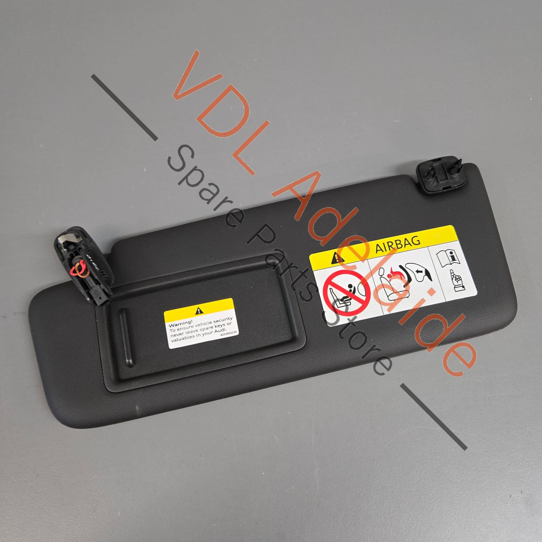Audi A5 A4 S4 RS5 RS4 B9 Left Side Drivers Sun Visor 8W0857551 7C0 8W0857551AK 7C0