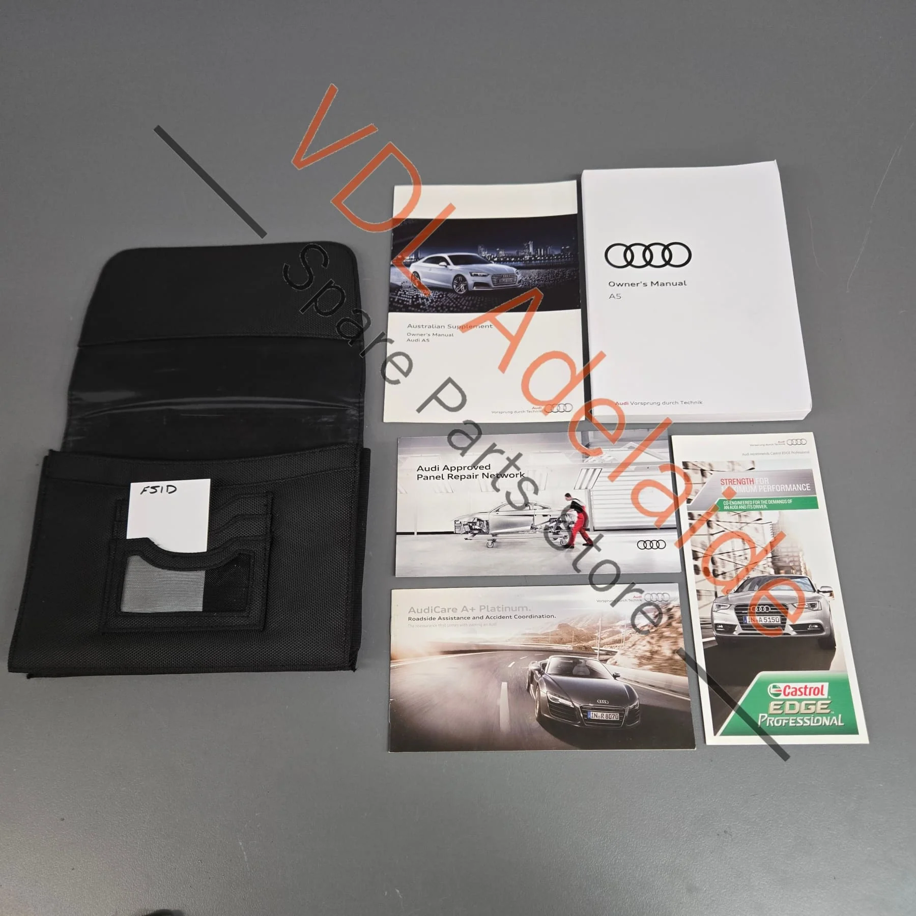 Audi RS5 B9 Set of Owners Books