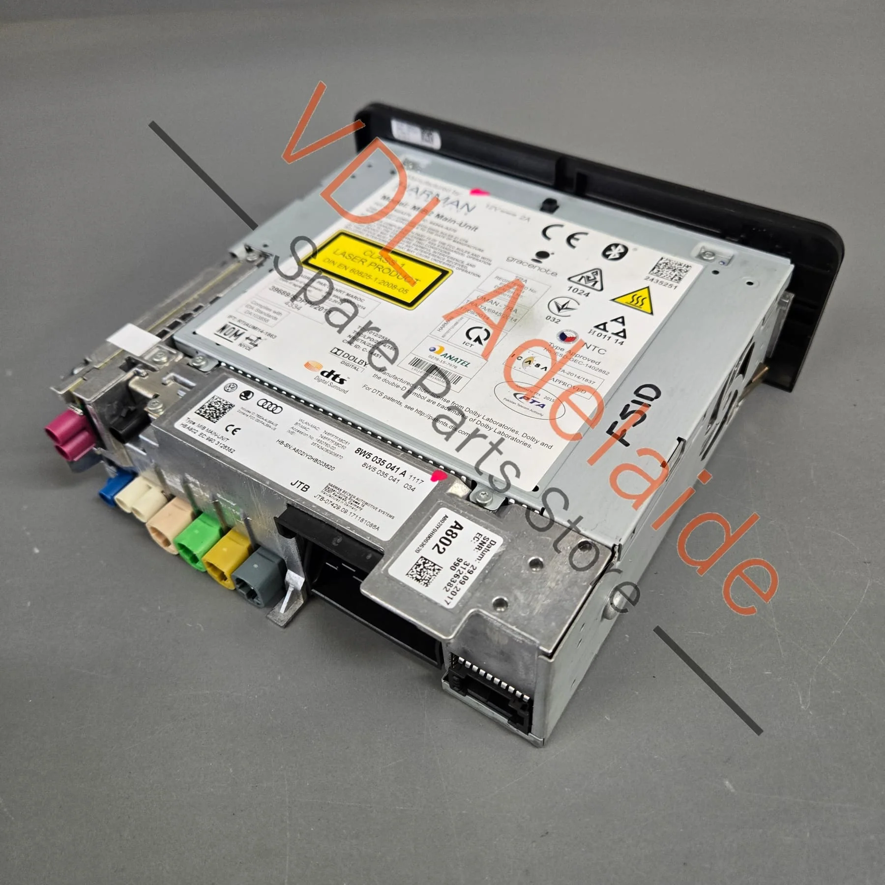 Audi RS5 B9 MIB2 High Central Computer MIB Main Unit For Nav Multimedia 8W5035041A - Image 3