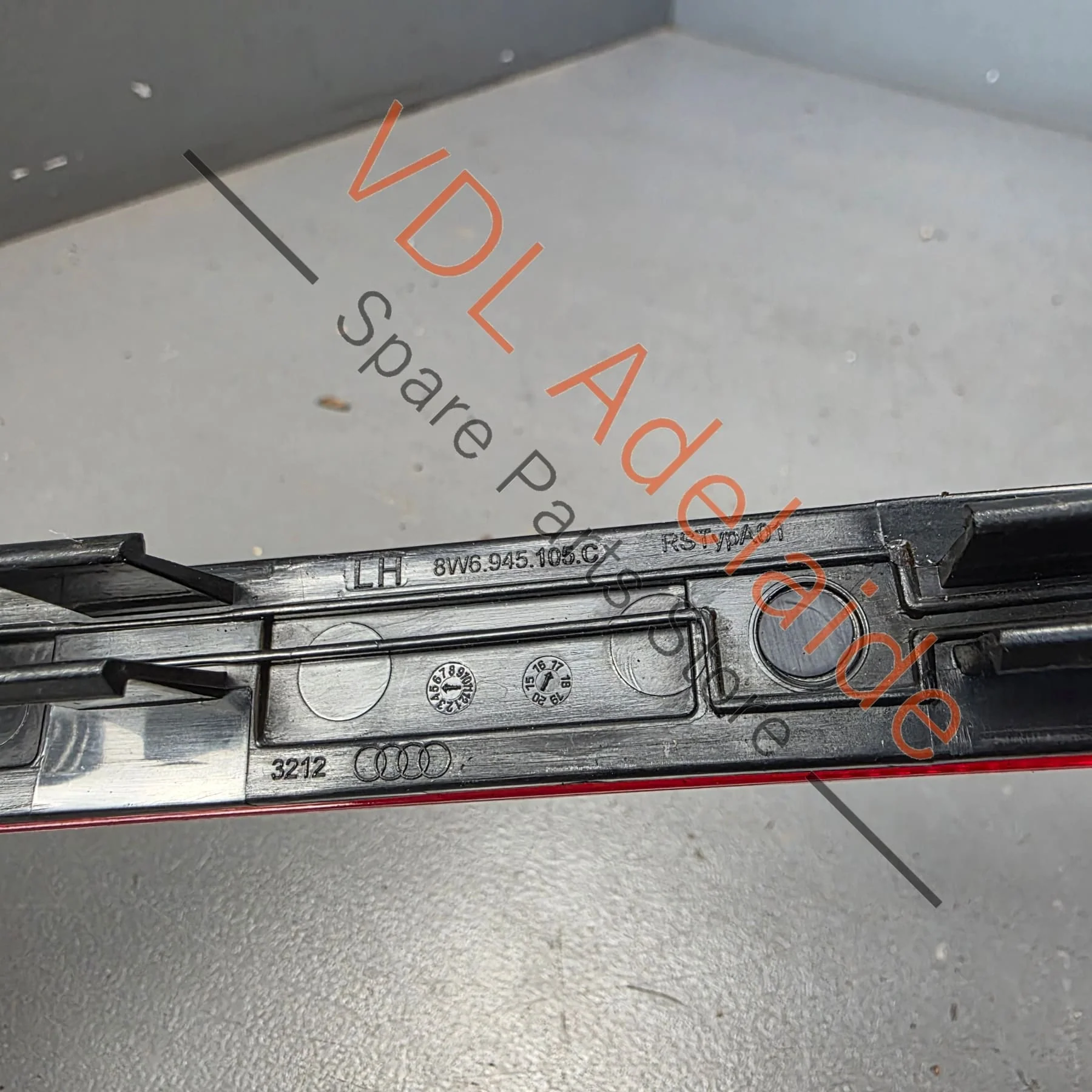 Audi RS5 F5 B9 A5 S5 Rear Left Outer Reflector 8W6945105C - Image 2
