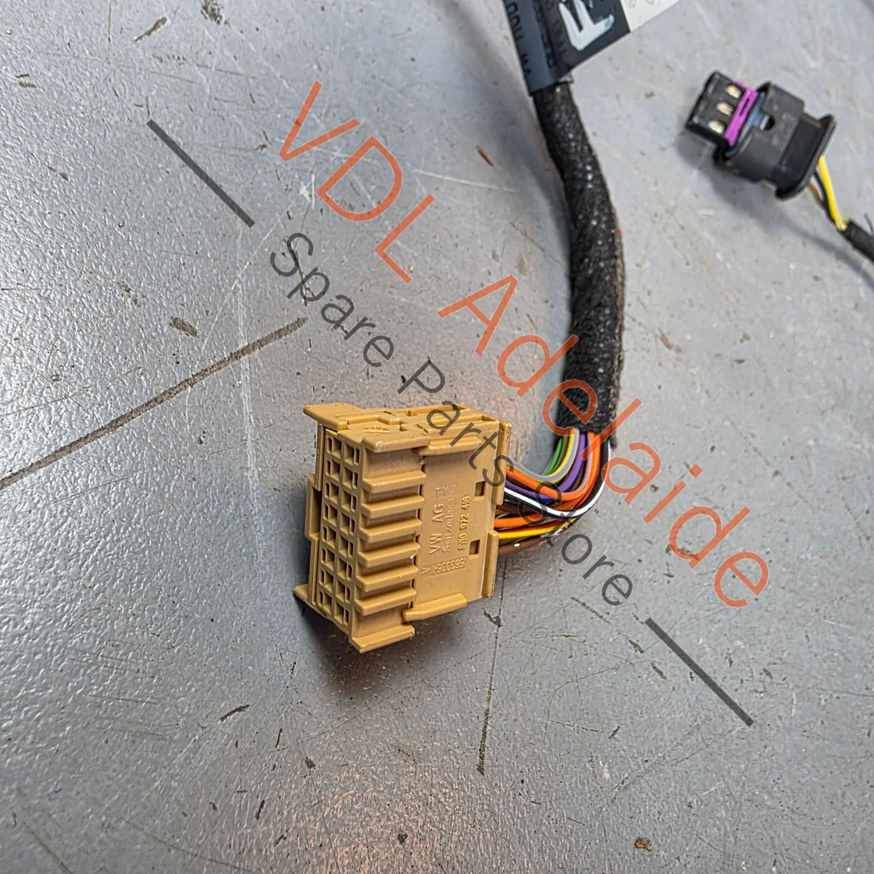 Audi RS5 Rear Bumper Wiring Harness Cable Loom 8W6971104K - Image 2