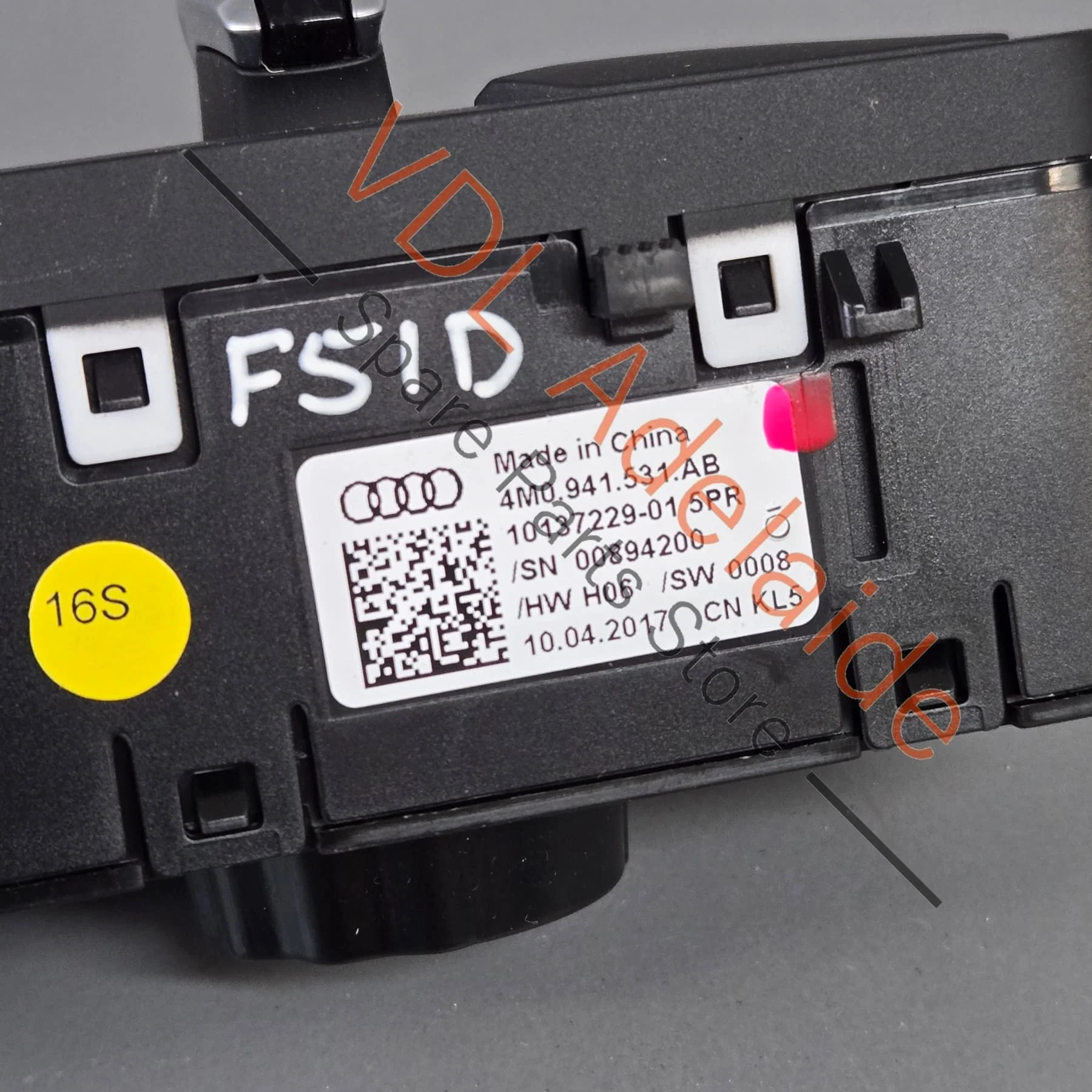 Audi A4 S4 B9 Switch for Headlights Driving Light & Fog 4M0941531AB 5PR - Image 5