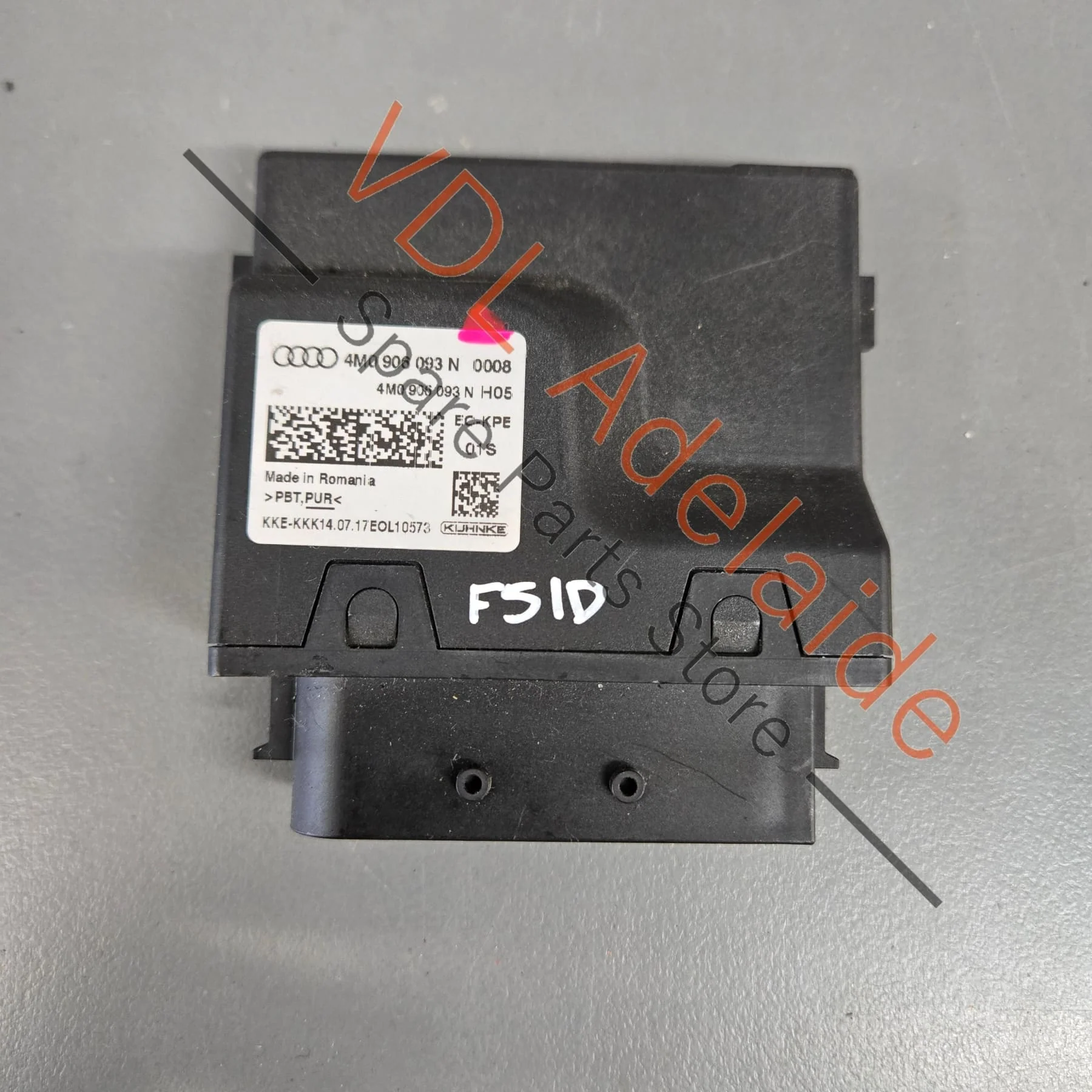 Audi RS5 B9 Control Module Unit for Fuel Pump 4M0906093E 4M0906093N