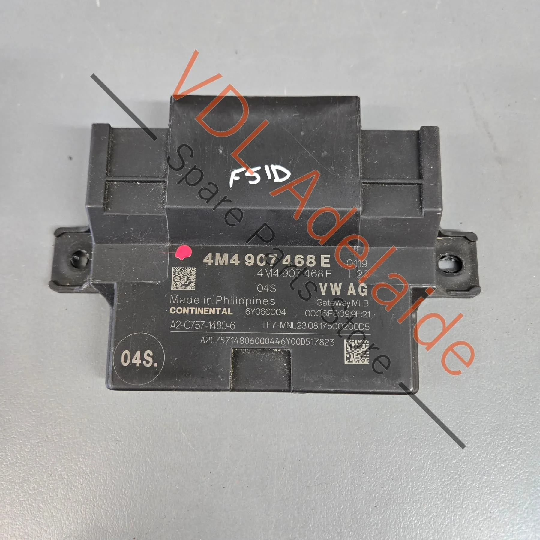 Audi RS5 F5 B9 Diagnosis Interface Gateway Control Unit 4M4907468E