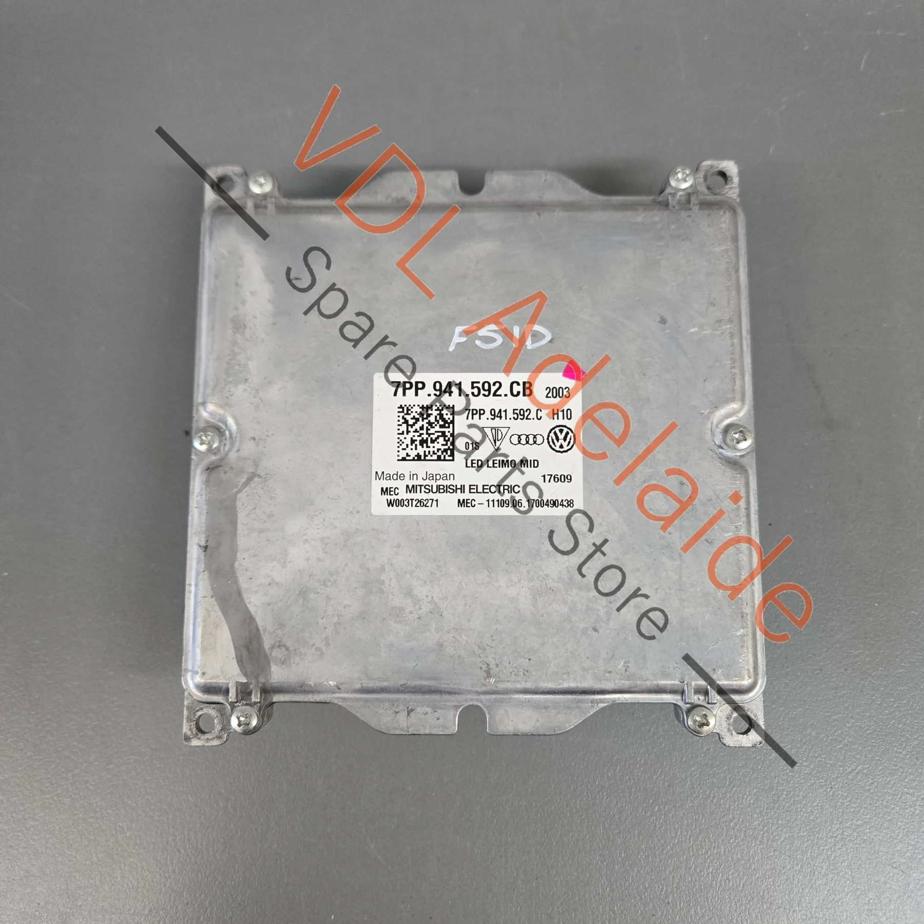 Audi Genuine OEM Matrix Headlight Control Module 7PP941592CB