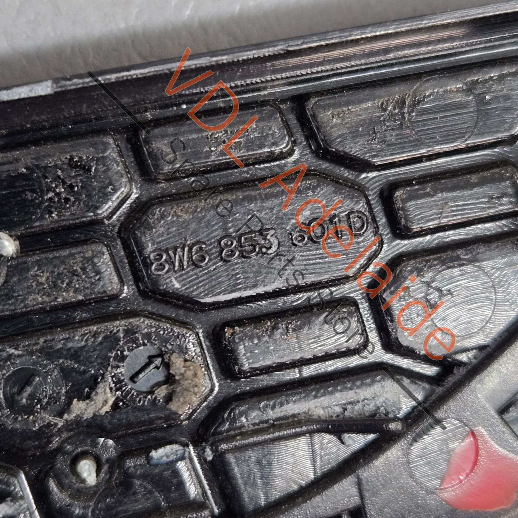 Audi RS5 Left Front Fender Badge Emblem 8W6853601D PUZ - Image 5