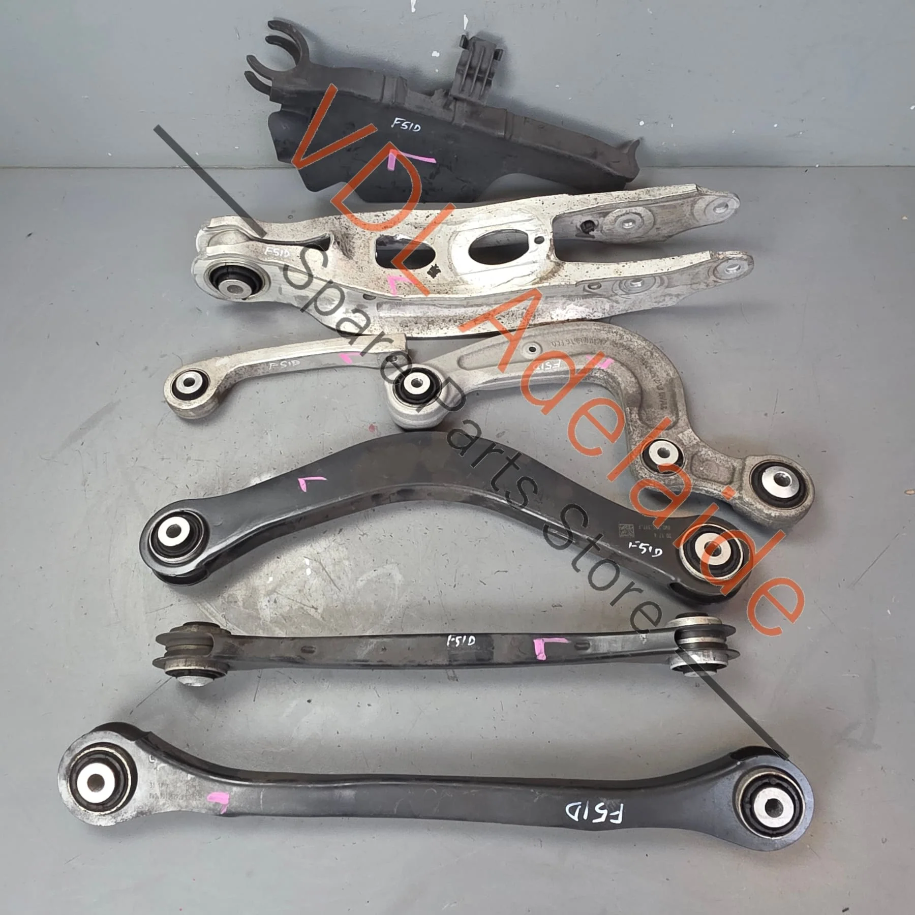 Audi RS4 RS5 B9 Rear Suspension Control Arm Set Left LHS 8W0505311H 8W0505323F 4M0505291D 8W0501529D 8W0505397F
