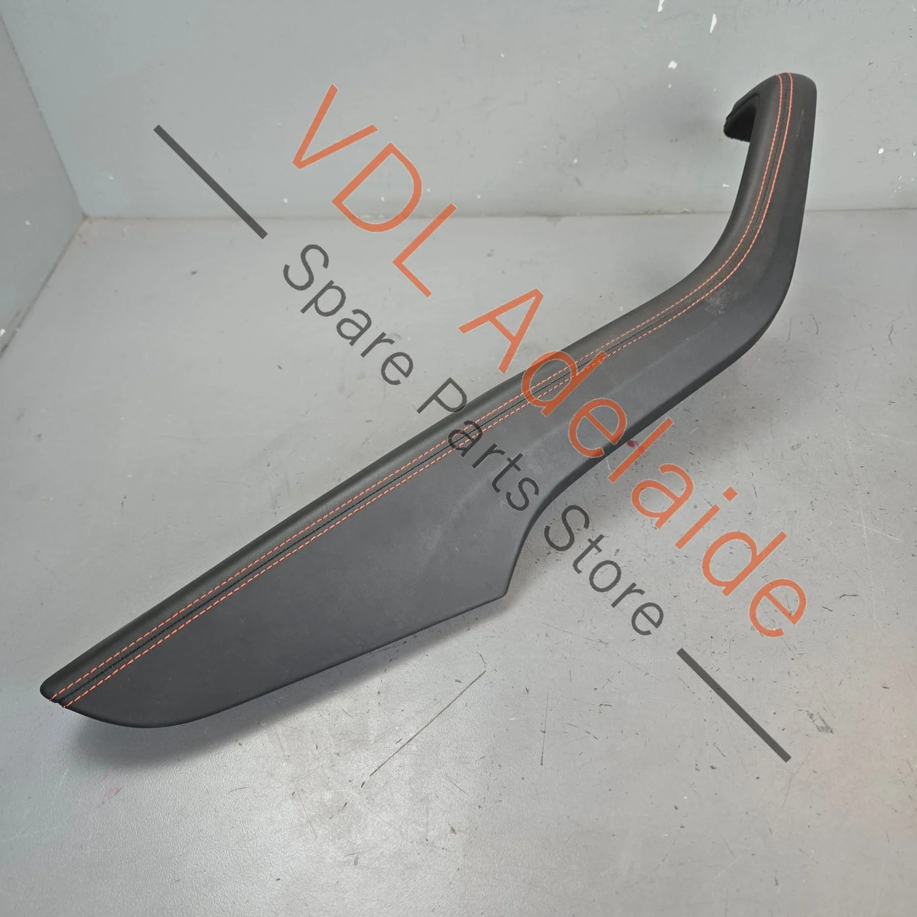 Audi RS5 B9 Interior Door Handle Trim Set Black Leather Red Stitch 8W6867174B MCB 8W6867173B MCB - Image 16