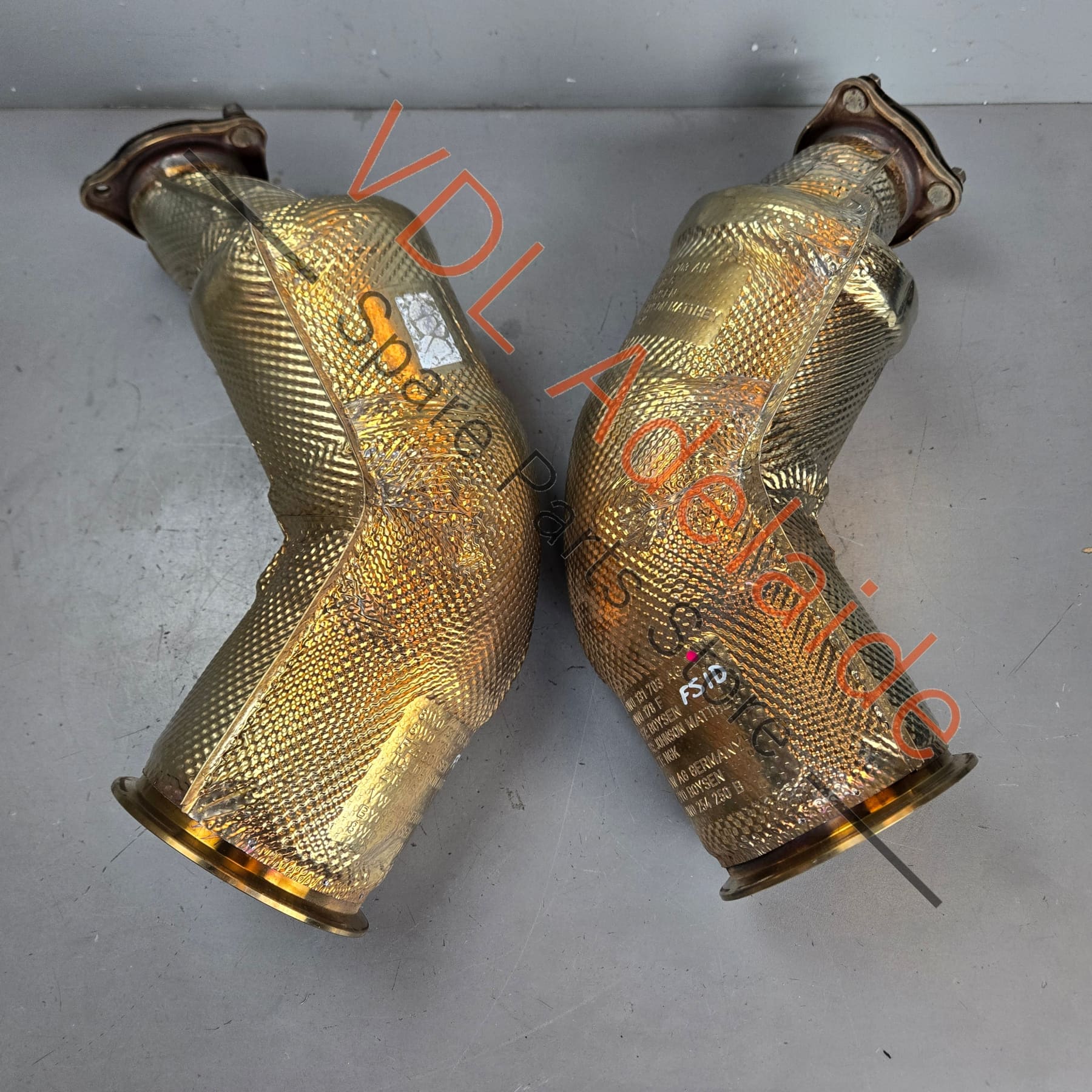 Audi RS4 RS5 B9 OEM Catalytic Converter Set 8W0254200P 8W0254250B