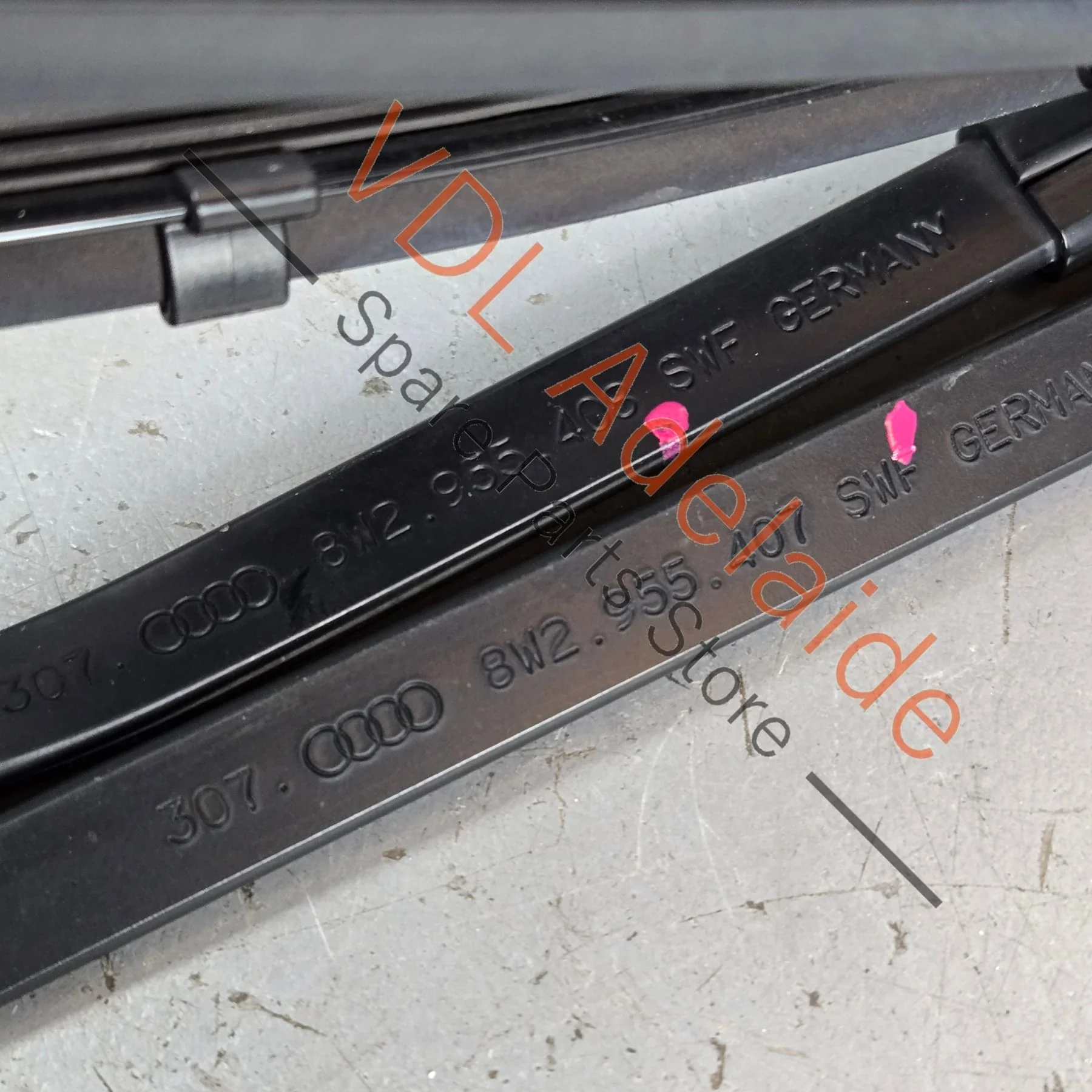Audi A4 B9 A5 F5 Windscreen Wiper Arm Set for RHD models 8W2955407 8W2955408 - Image 5