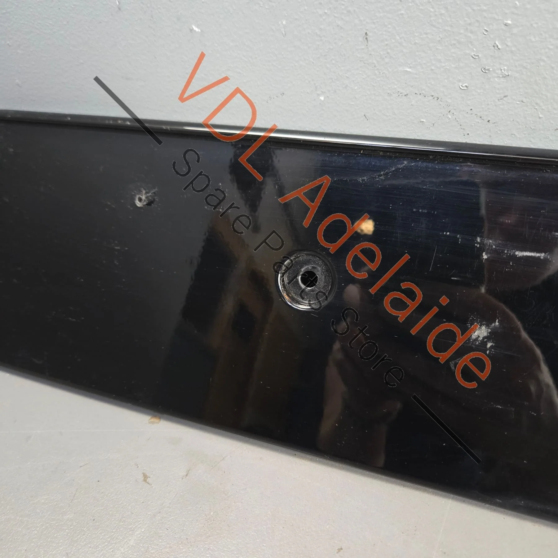 Audi RS5 B9 front Grille Licence Plate Mounting Bracket Trim Gloss Black 8W6807285R T94 - Image 3
