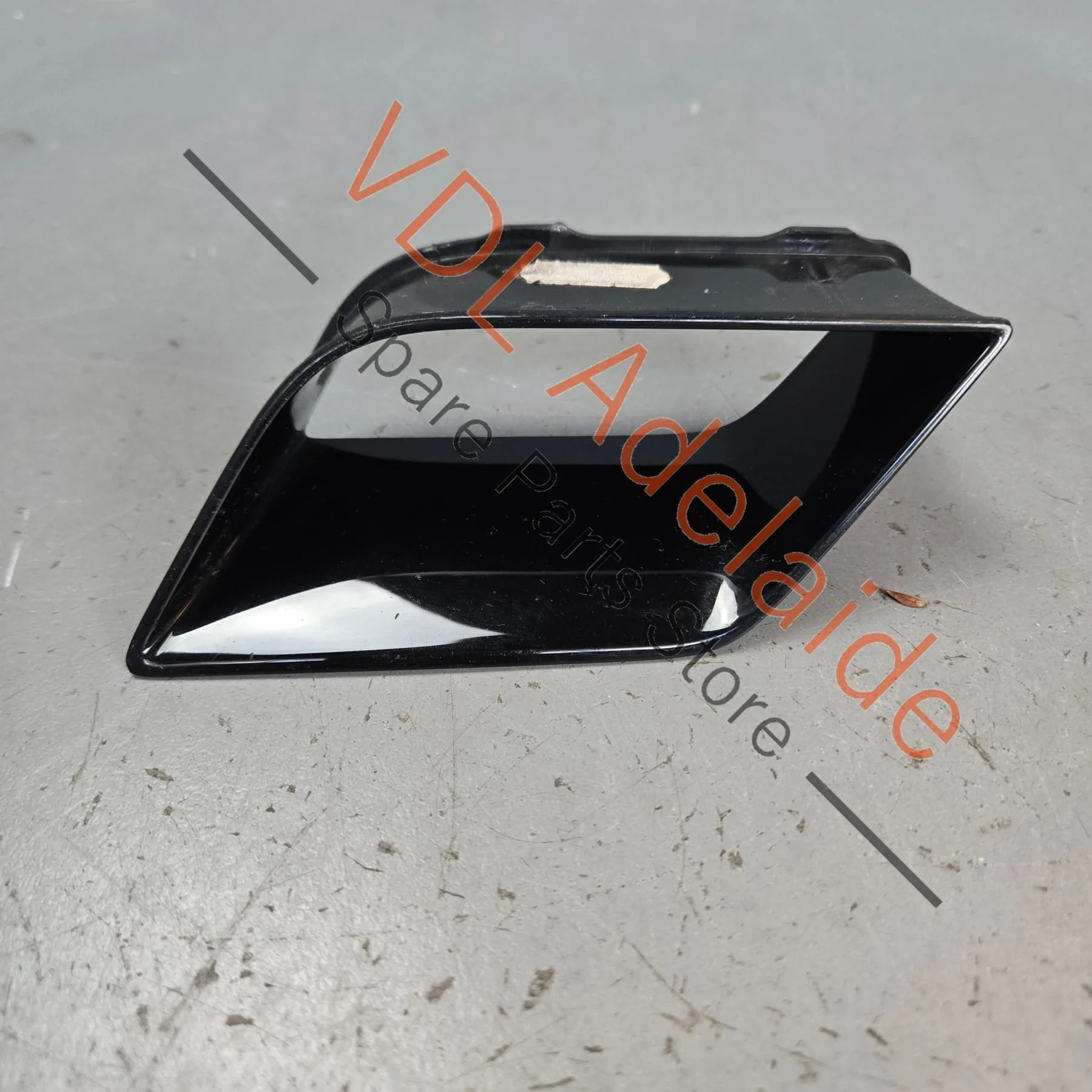 Audi RS5 Front Bumper Left Air Duct Gloss Black 8W6807158 T94