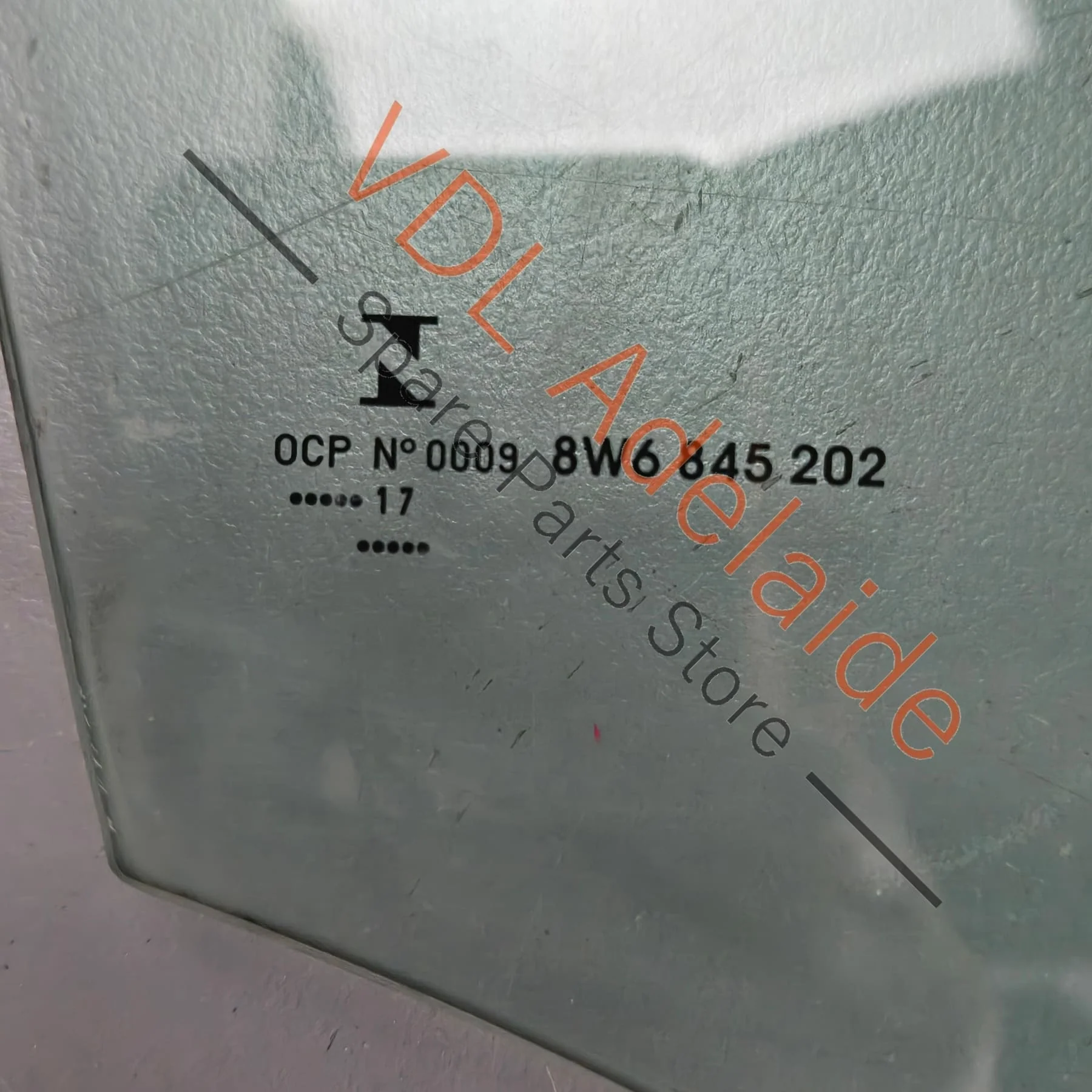 Audi A5 S5 RS5 B9 Right Front Door Window Glass 8W6845202A - Image 4