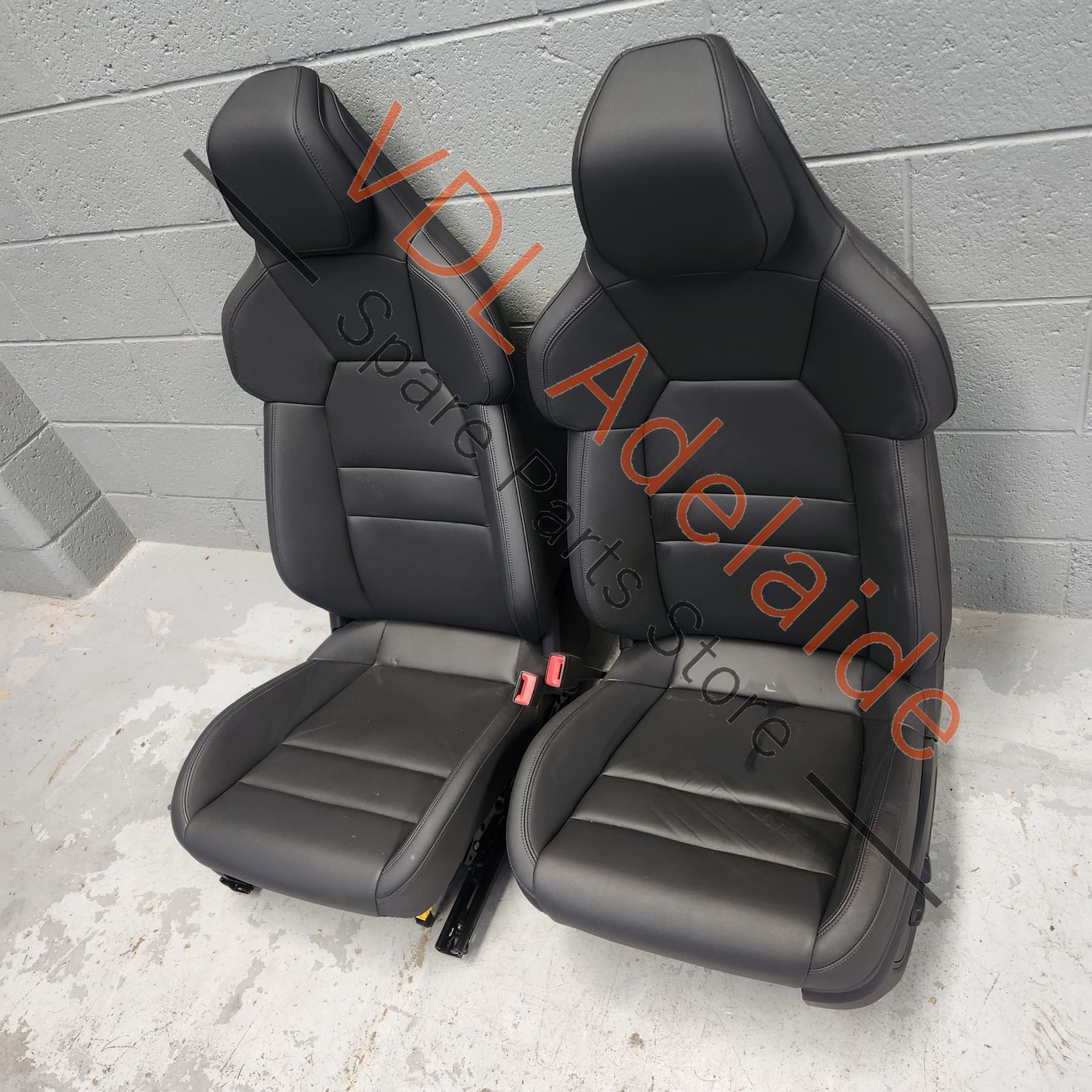 Audi E-Tron GT 2023 Pair of Front Seats Leather Heated 6,816km - Image 4