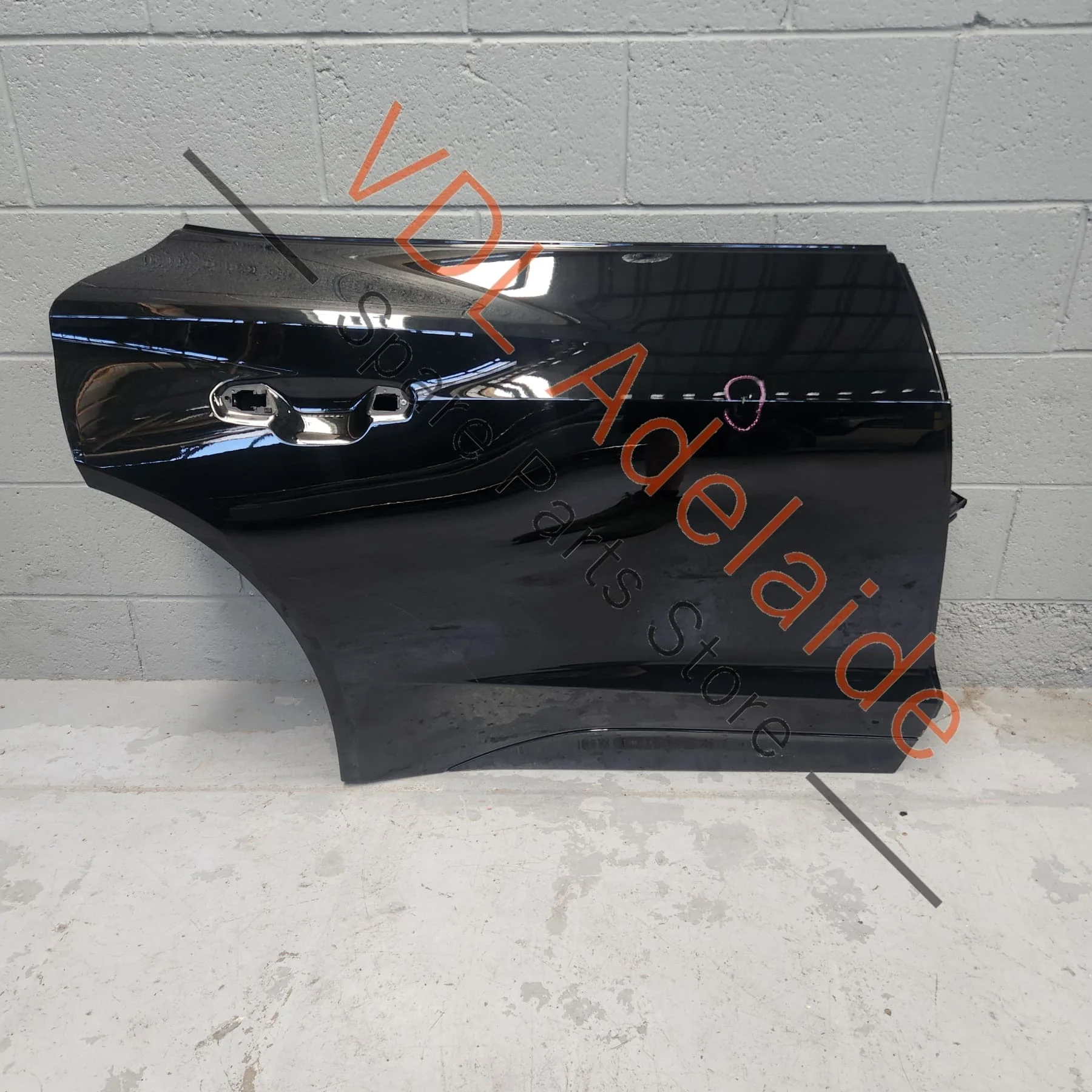 Audi E-Tron Rear Right Door Shell Panel 4J3833052C 4J3833052B 0/ Y9T Mythos Black