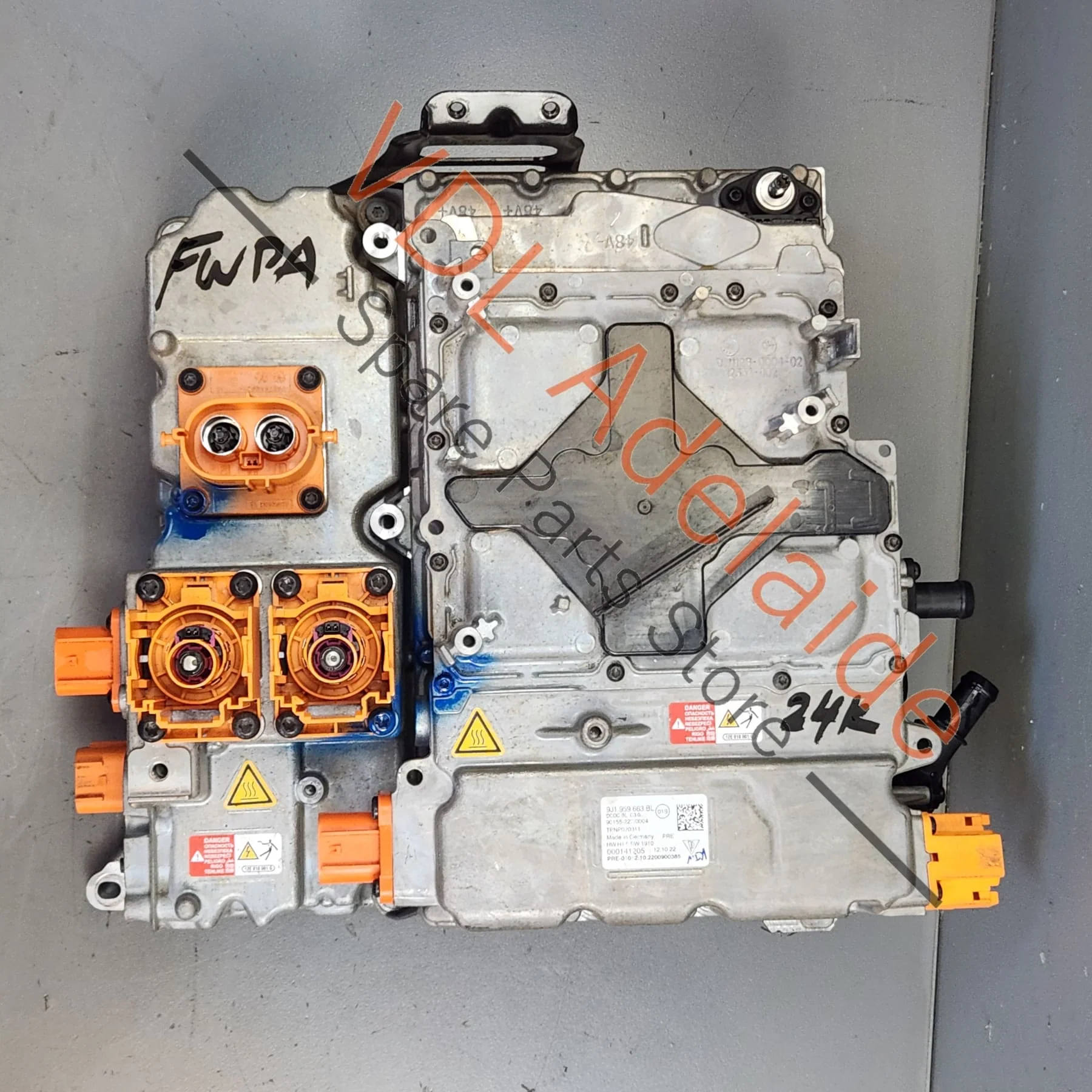 Audi E-Tron GT Porsche Taycan DC Voltage Converter Battery Power Transformer 9J1959663BL - Image 6