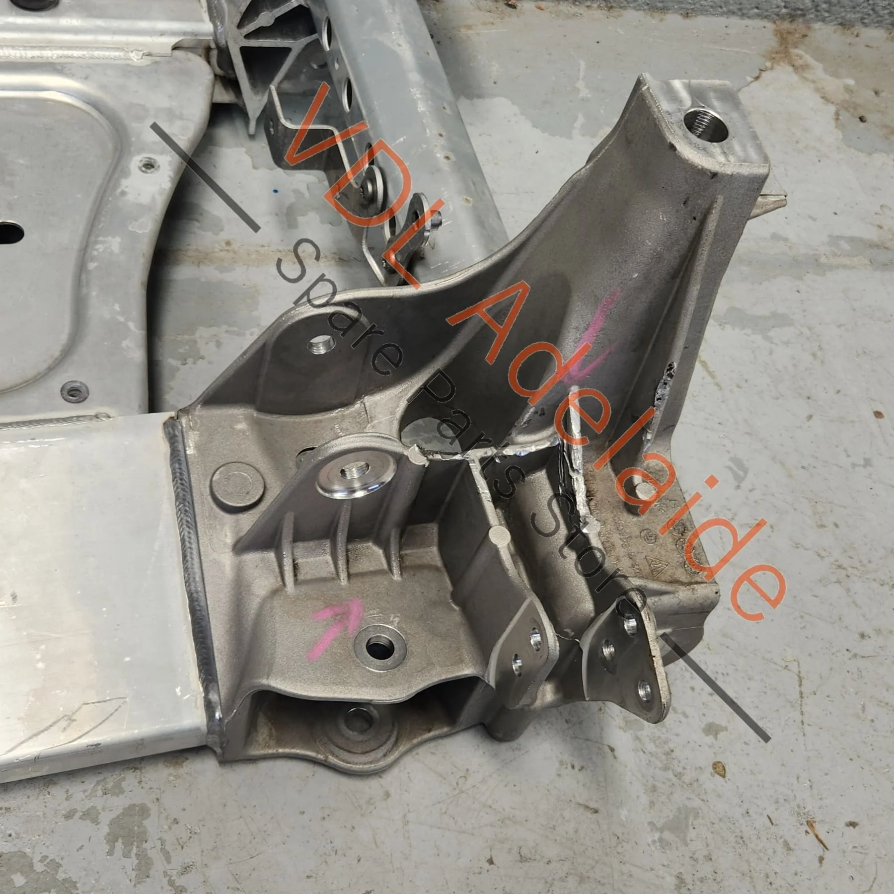 Audi E-Tron GT Porsche Taycan Front Suspension Support Frame K-Frame 9J1400048D - Image 9