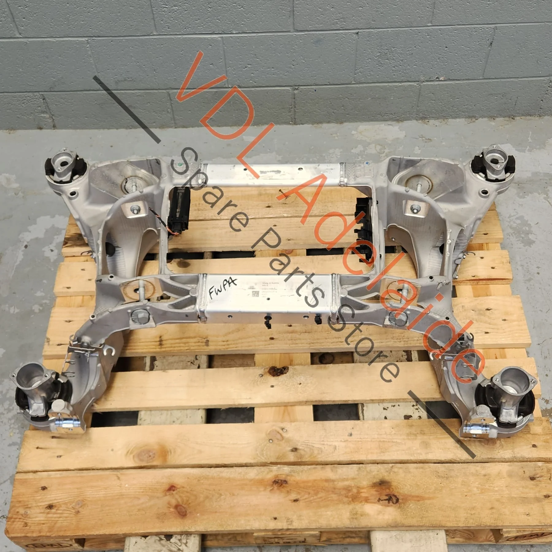 Audi E-Tron GT Porsche Taycan Rear Subframe Cradle Crossmember Undercarriage 9J1599030H - Image 3